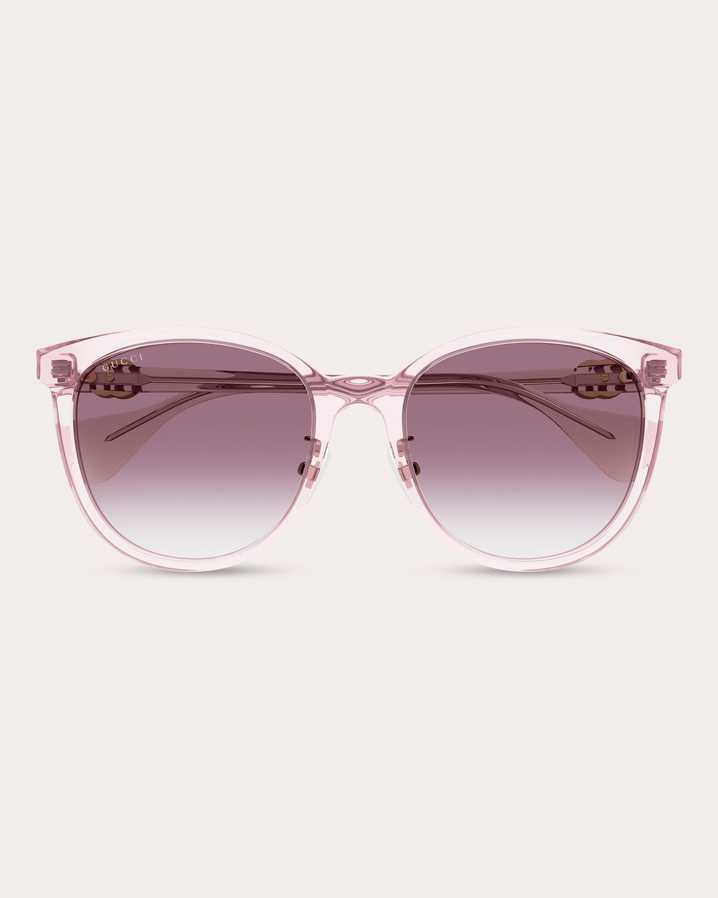 Transparent Round Sunglasses