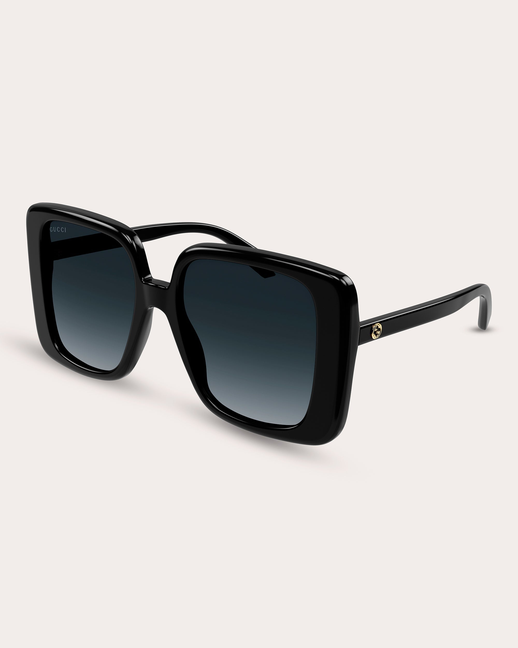Shiny Black Butterfly Sunglasses