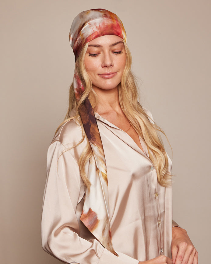 Gigi Satin Head Scarf