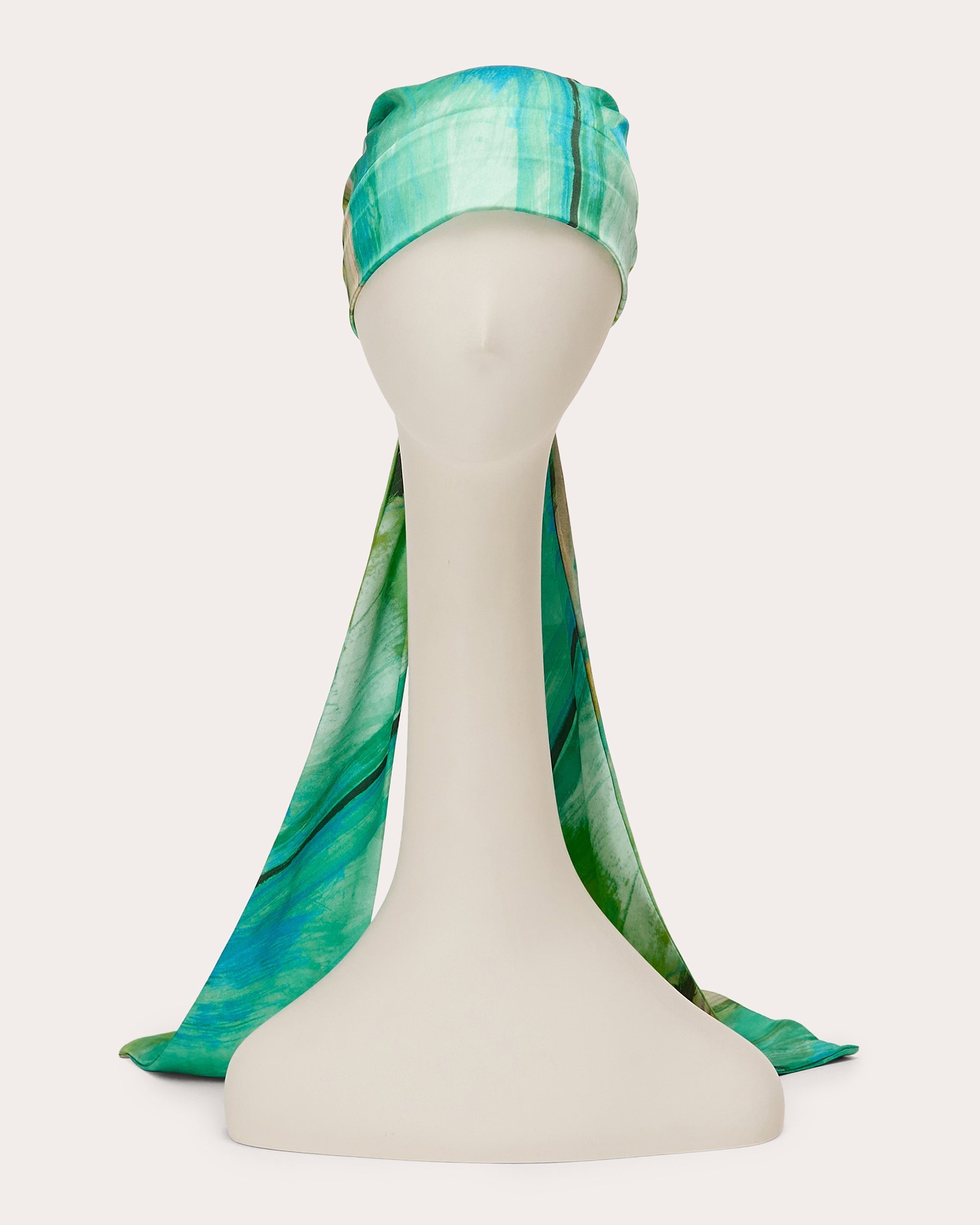 Gigi Printed Satin Head Scarf