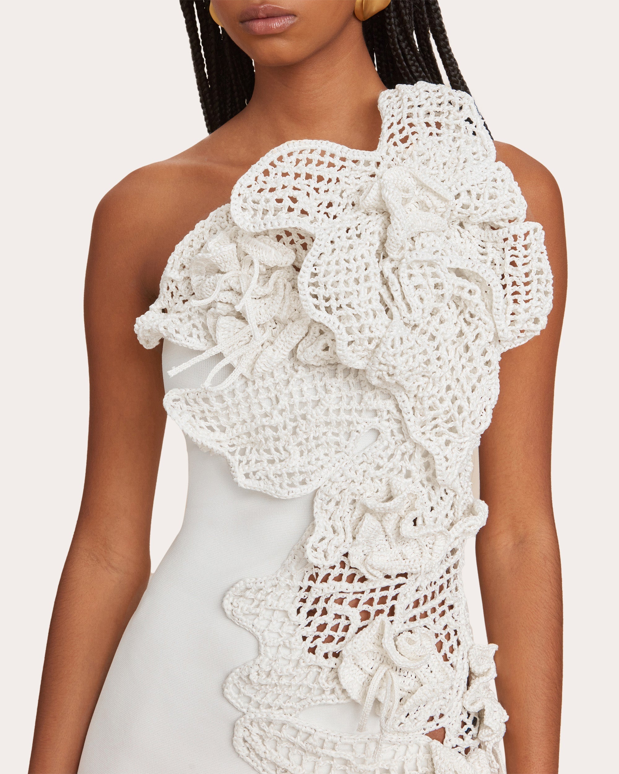 Galla Crochet Gown