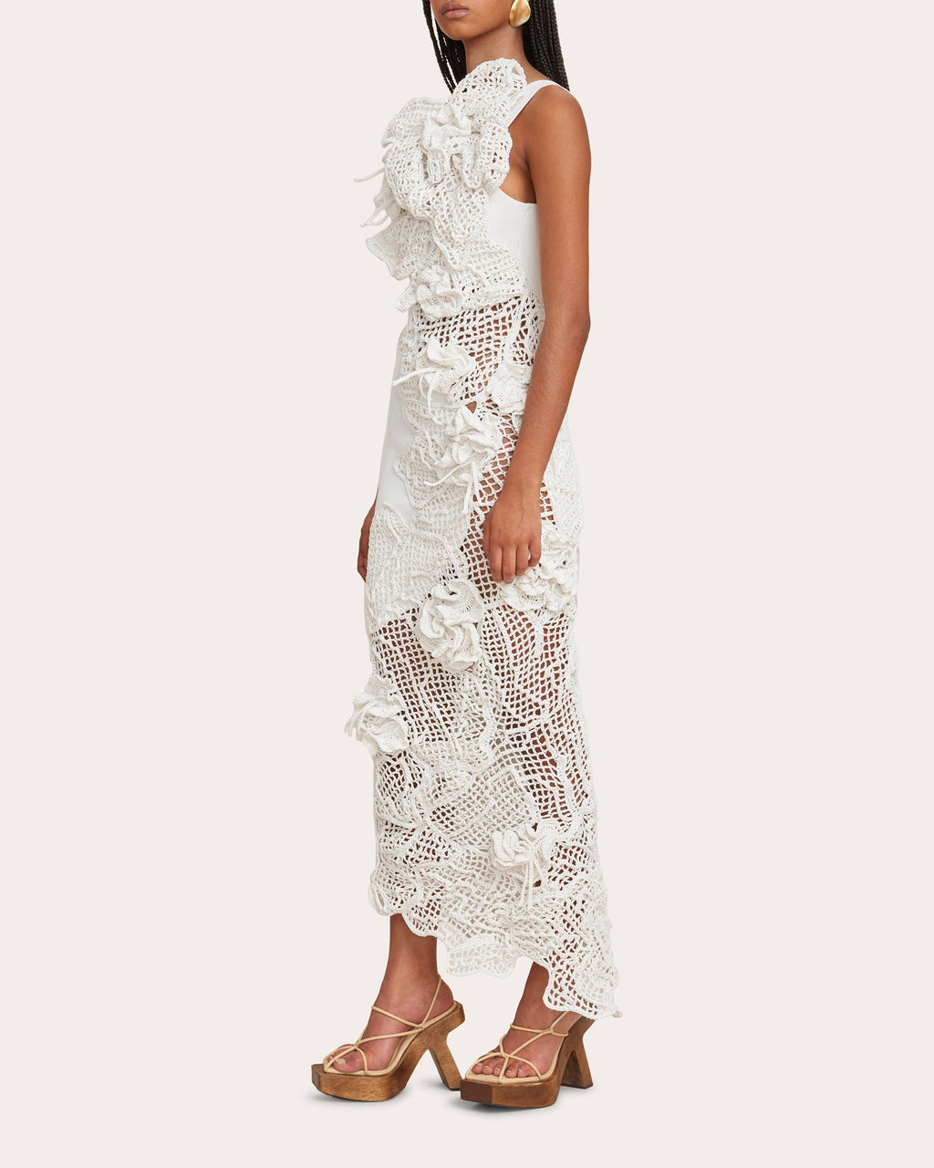 Galla Crochet Gown