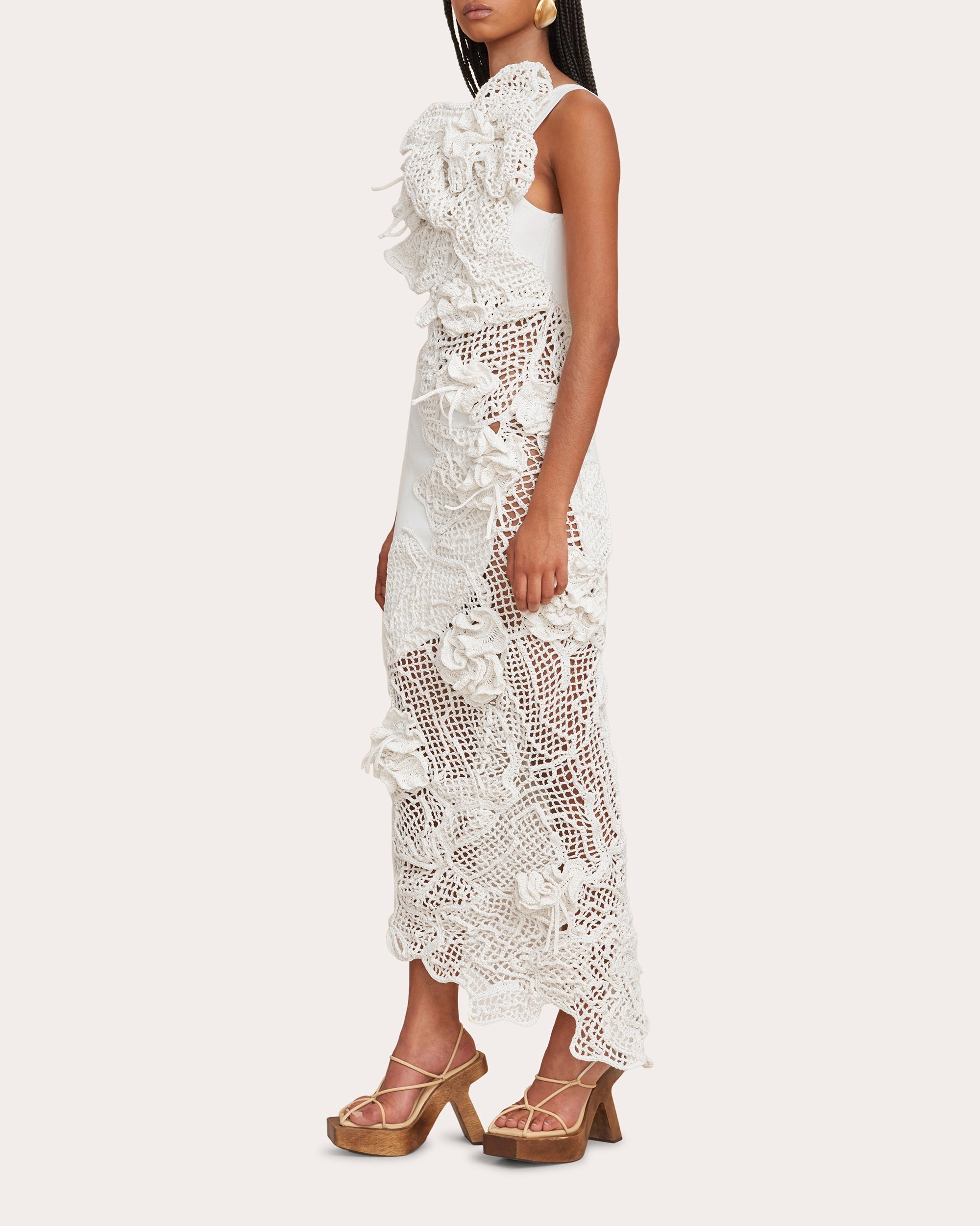 Galla Crochet Gown