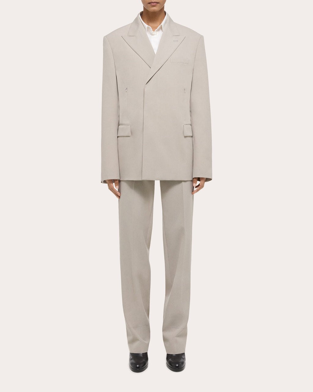 Boxy Wool Blazer