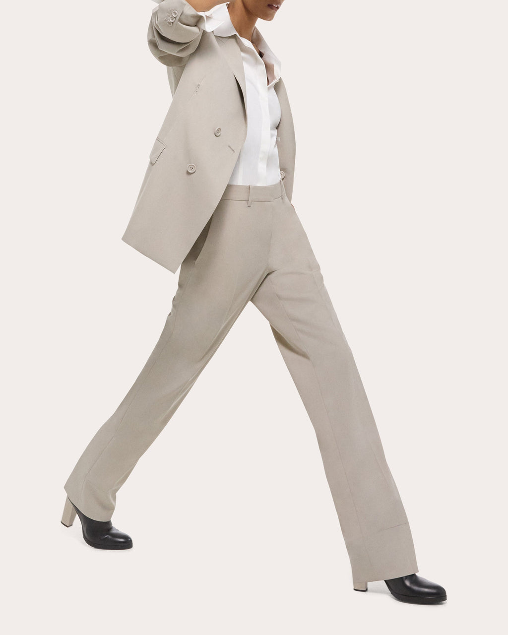 Boxy Wool Blazer