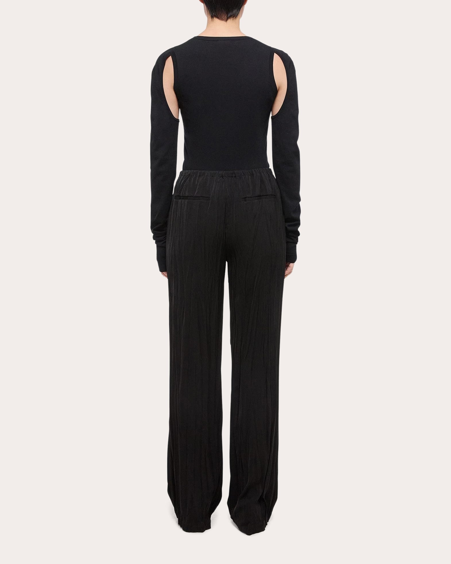 Crushed Satin Pants