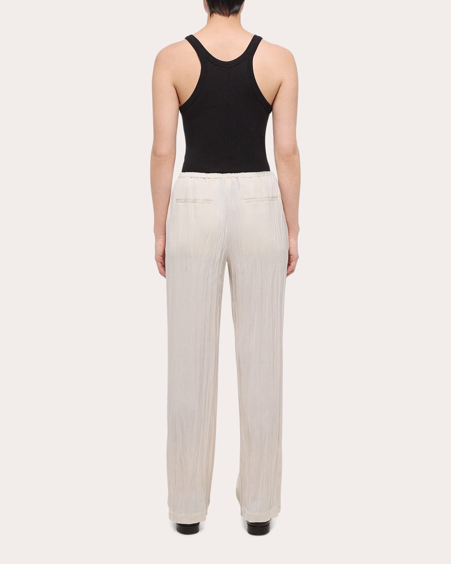 Crushed Satin Pants