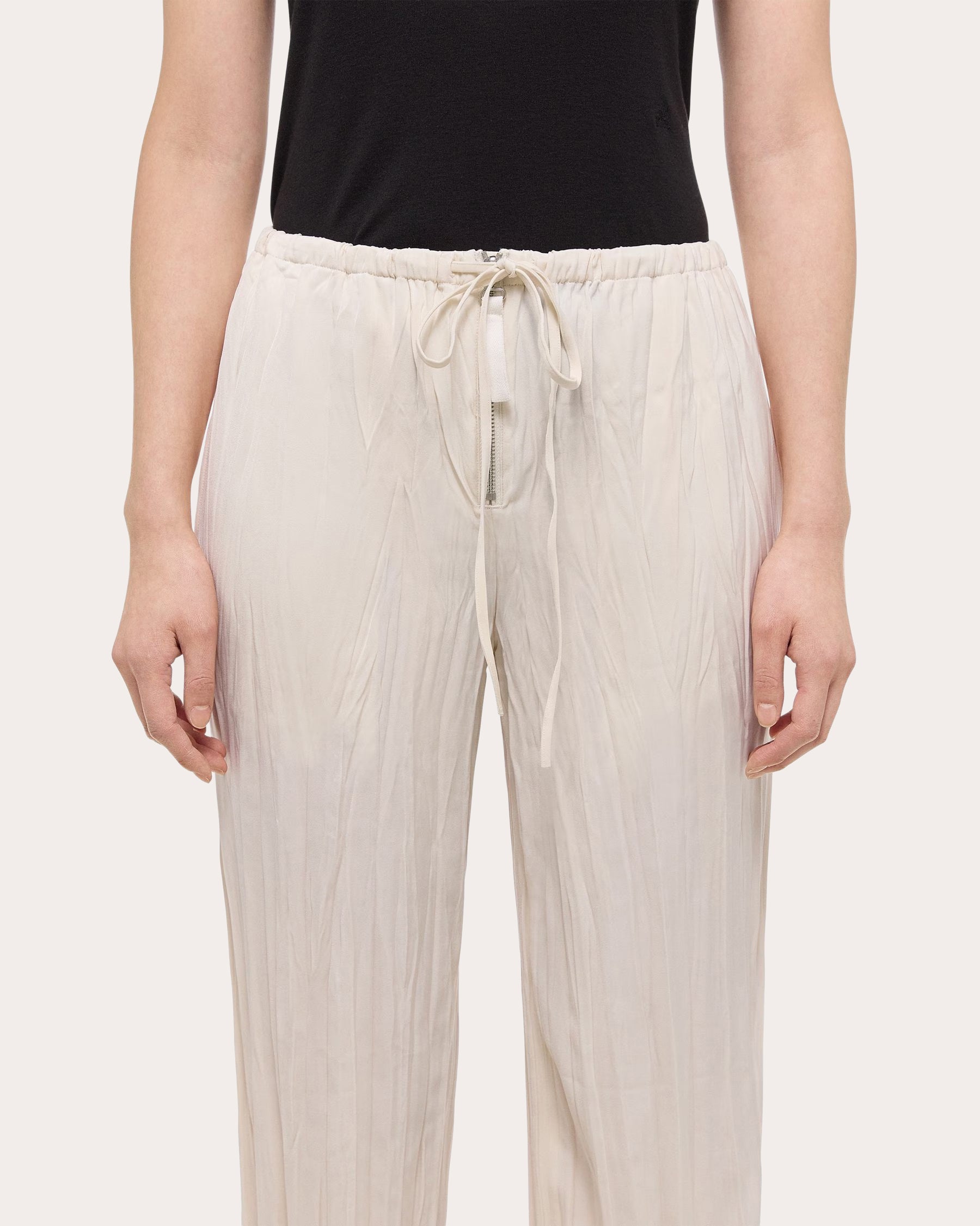 Crushed Satin Pants