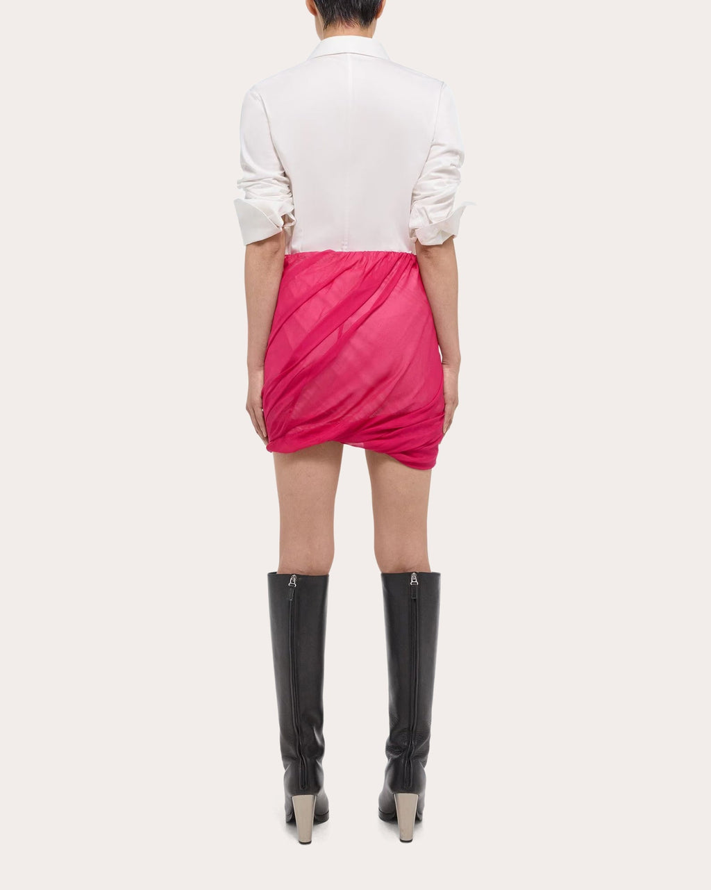 Silk Bubble Skirt