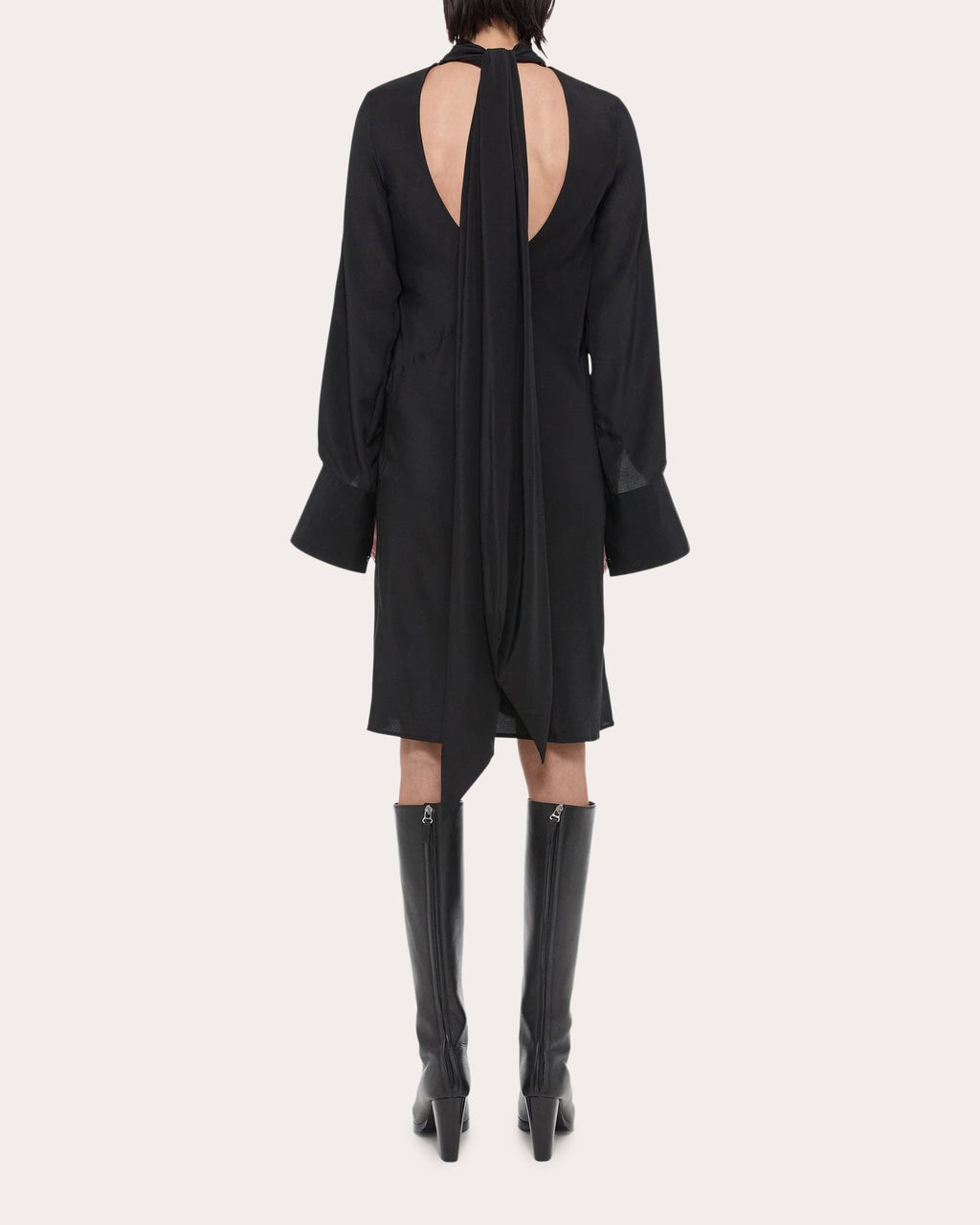 Scarf Silk Dress