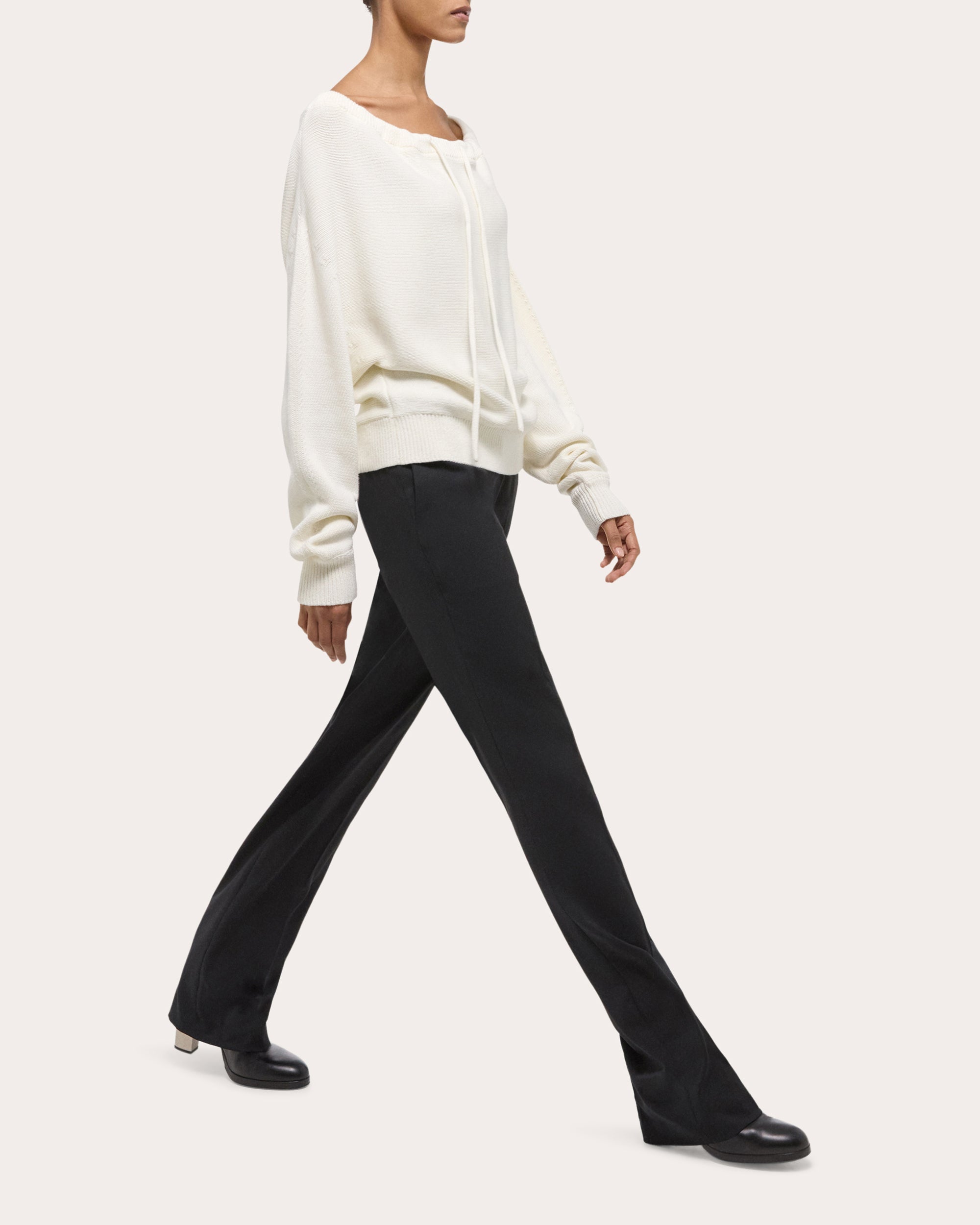 Ruched Dolman Sweater