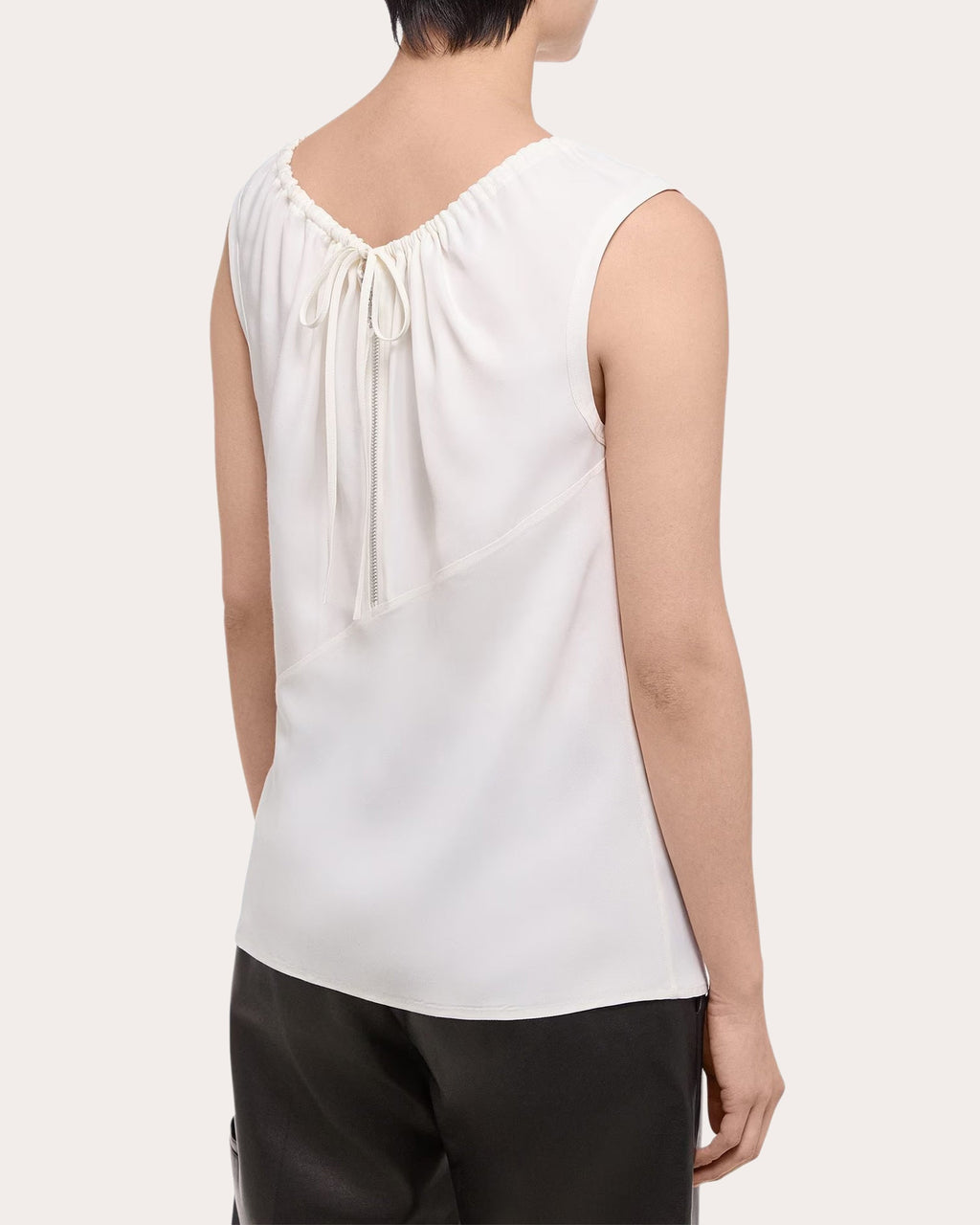 Drawstring Sleeveless Top