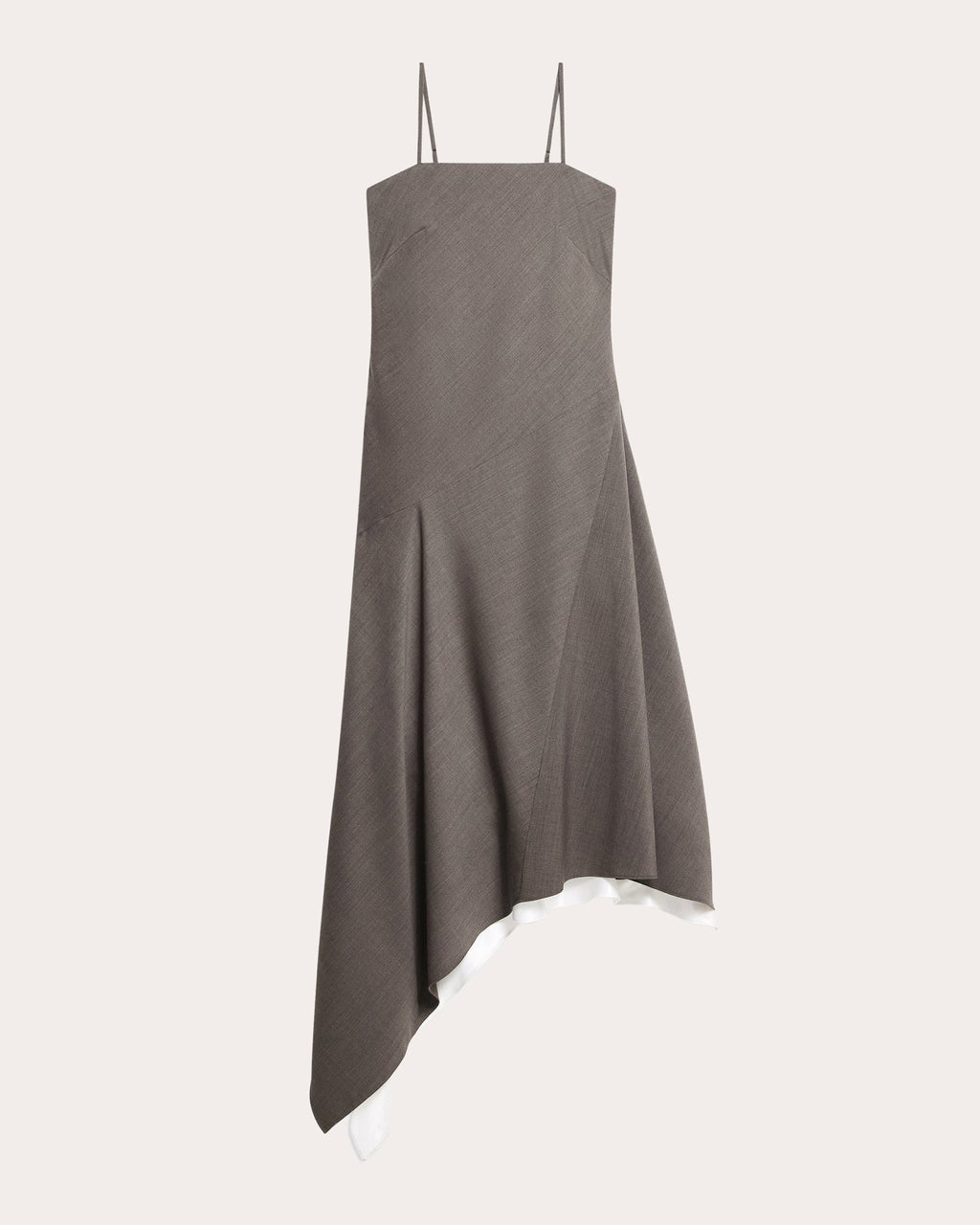 Scarf-Hem Dress