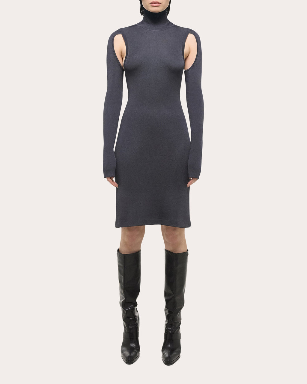 Air Turtleneck Dress