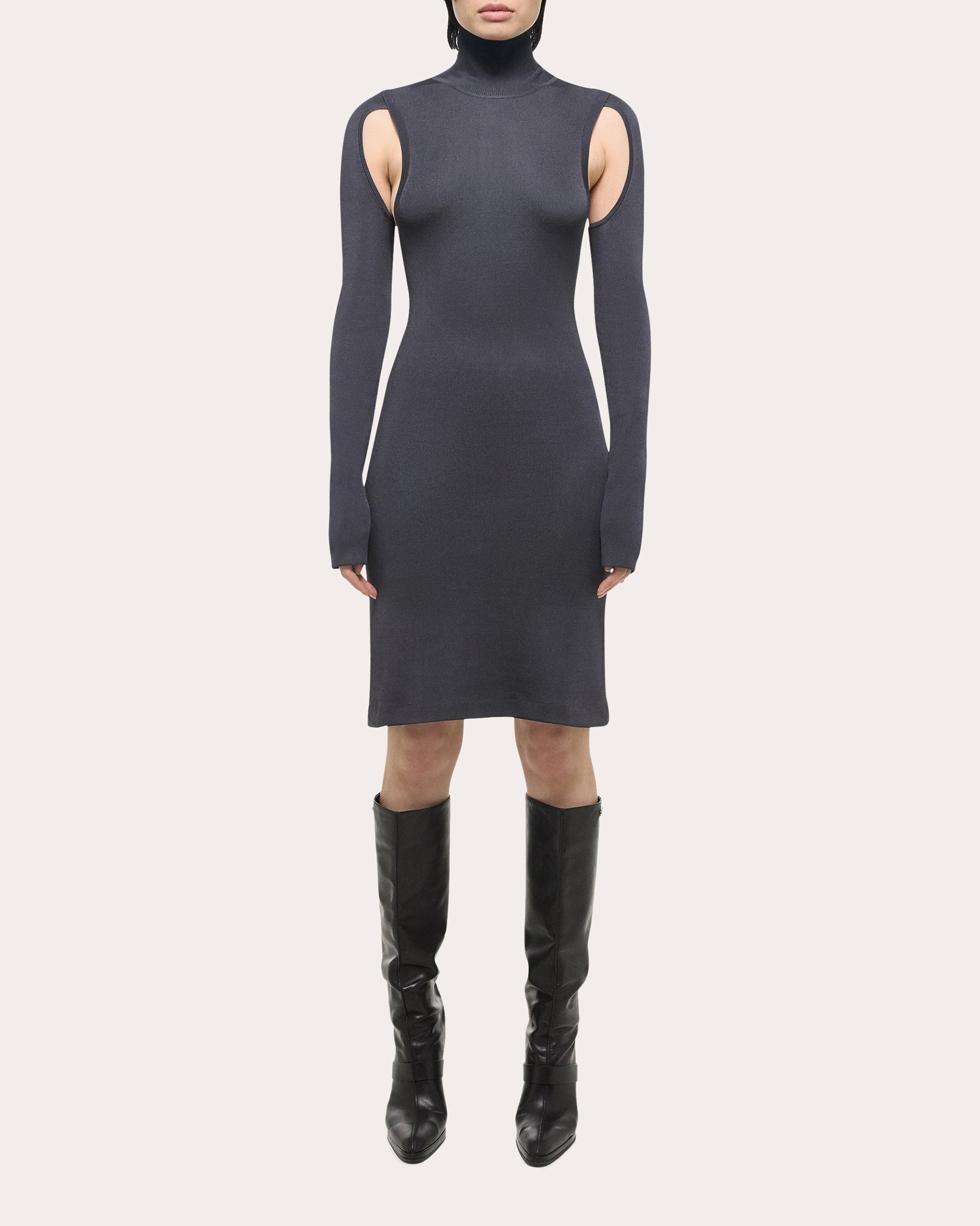 Air Turtleneck Dress