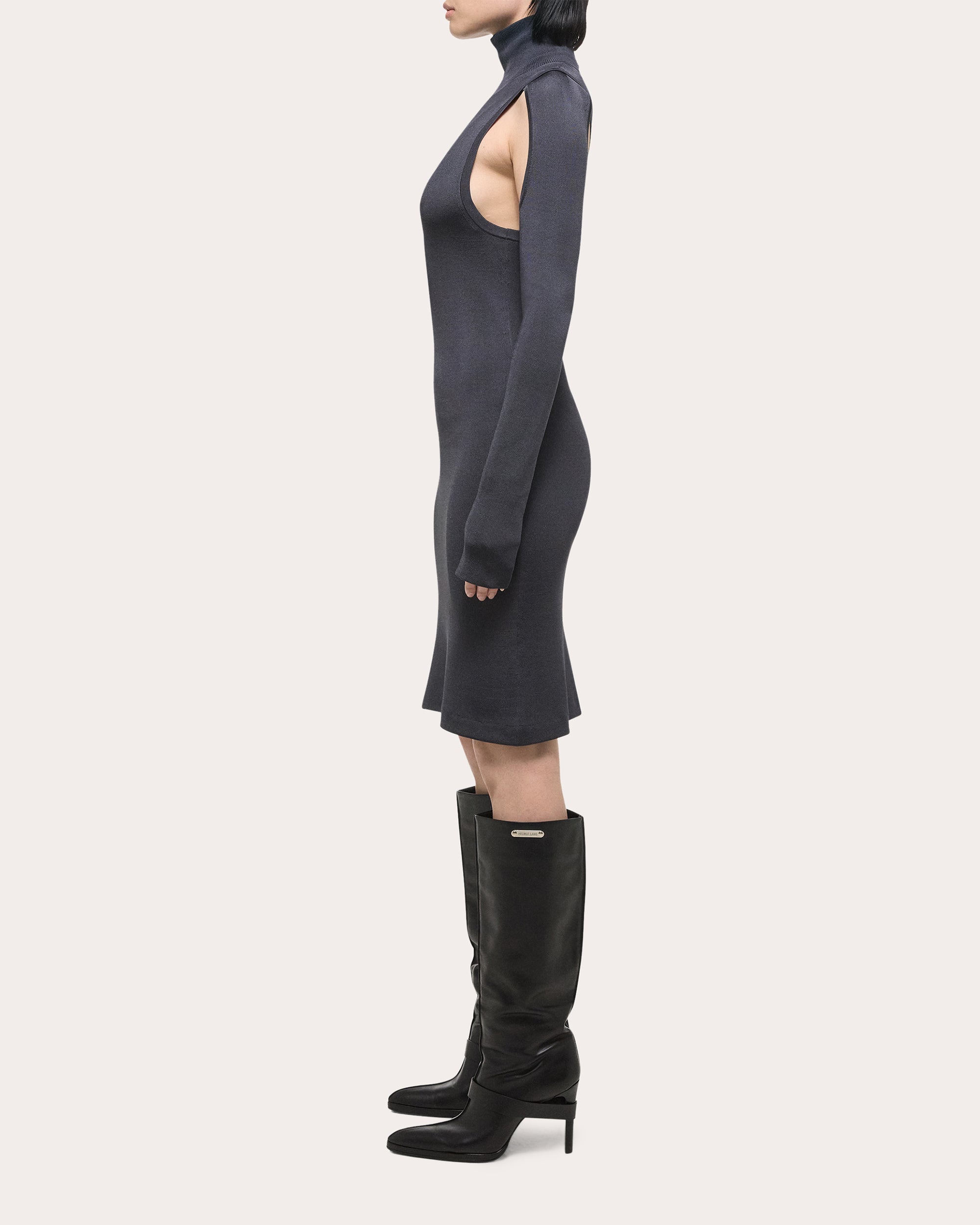Air Turtleneck Dress