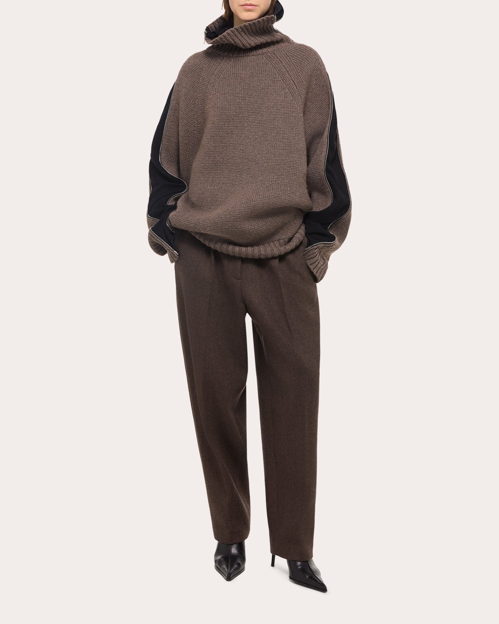 Suitcase Turtleneck Sweater
