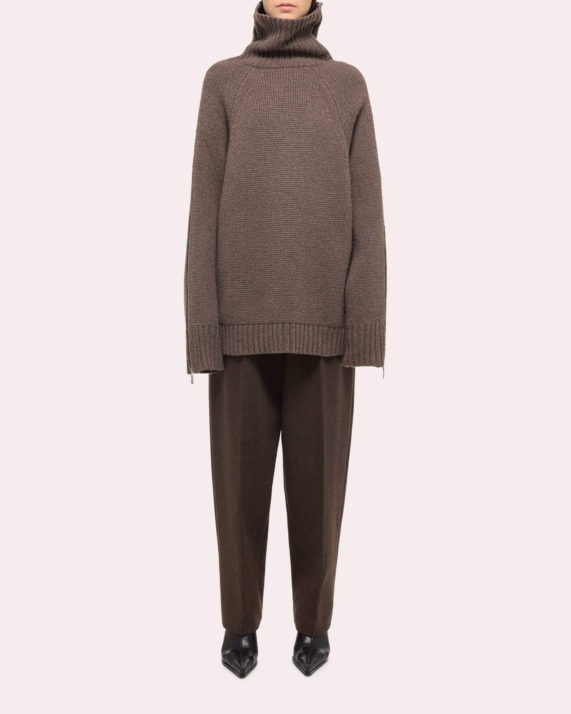 Suitcase Turtleneck Sweater