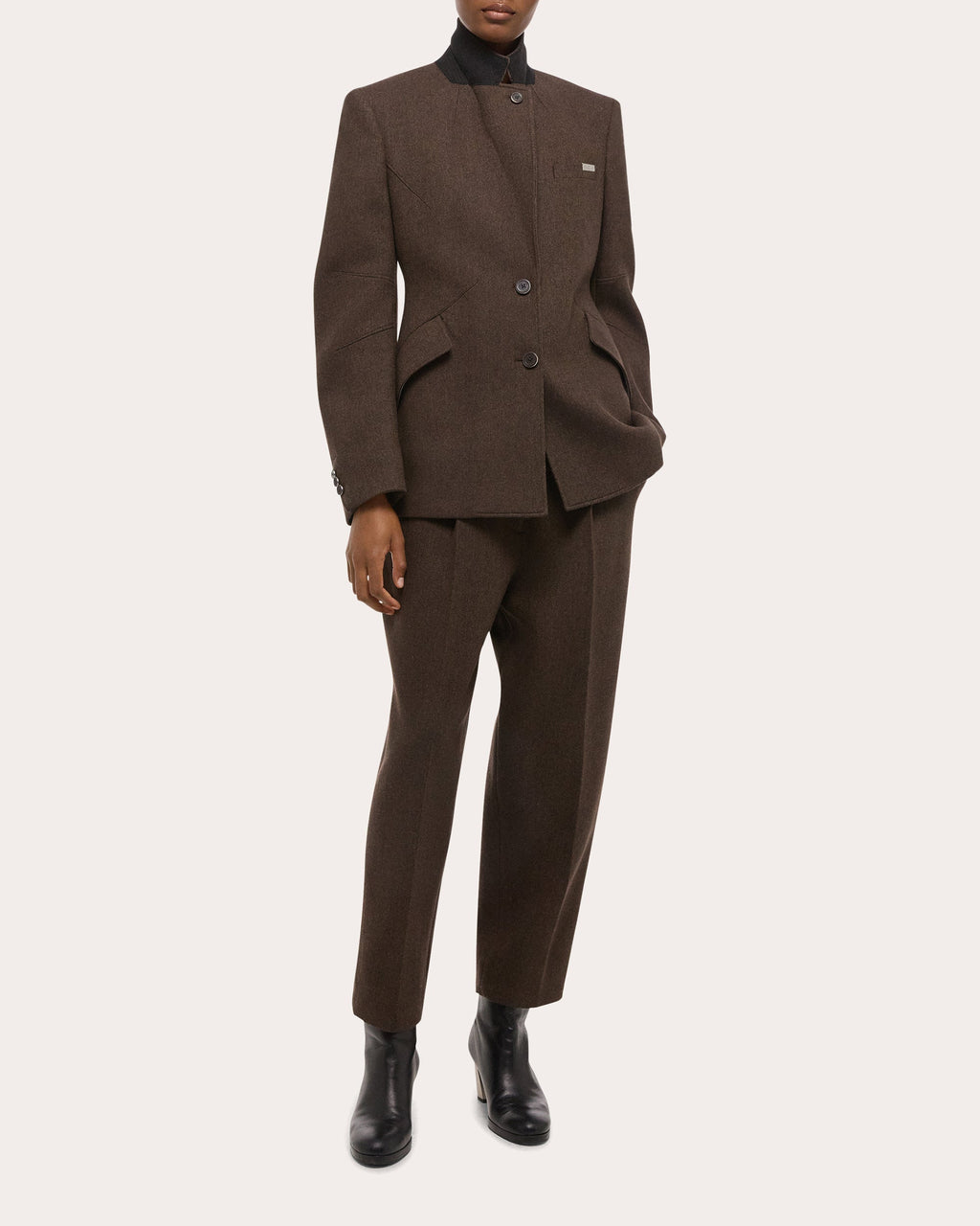 Apex Sculpted Wool-Twill Blazer