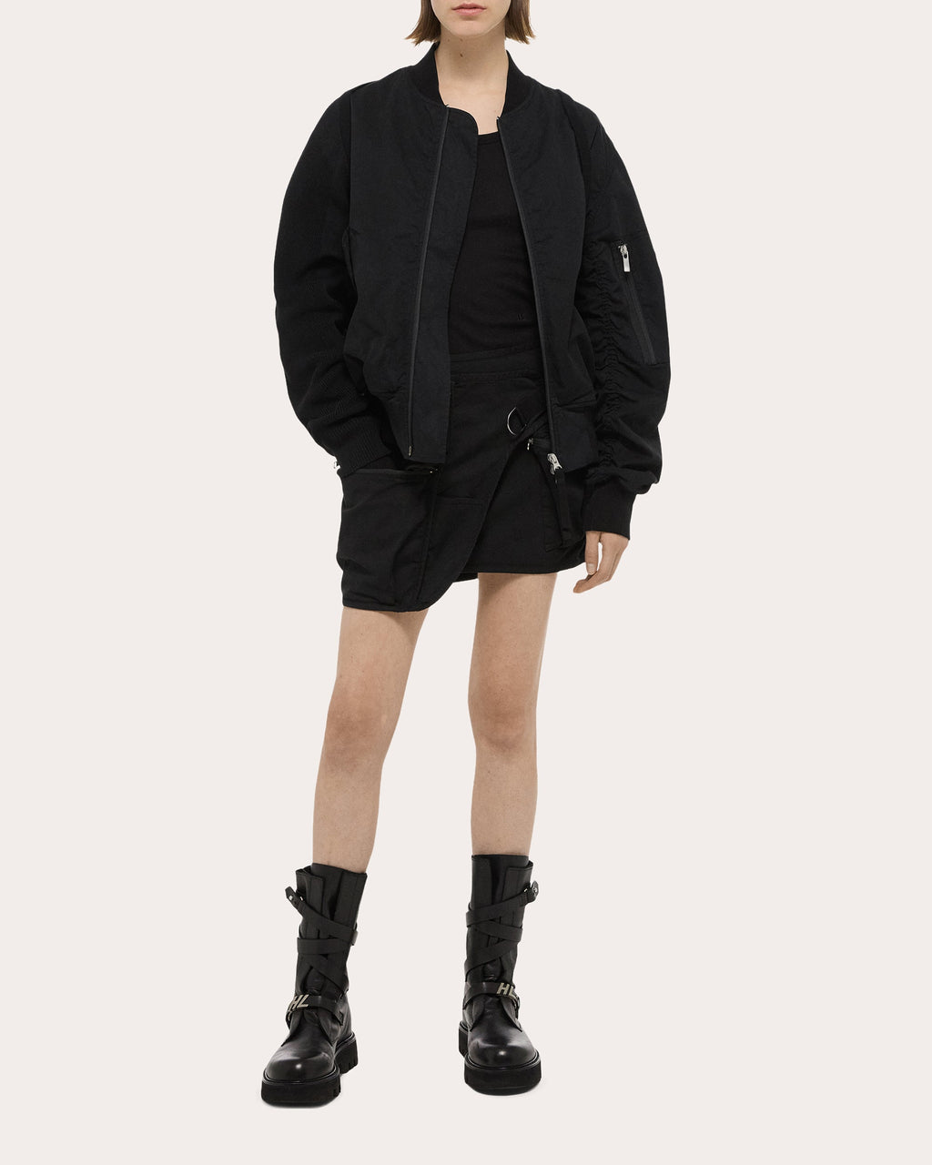 MA1 Embroidered Cotton-Twill Bomber Jacket
