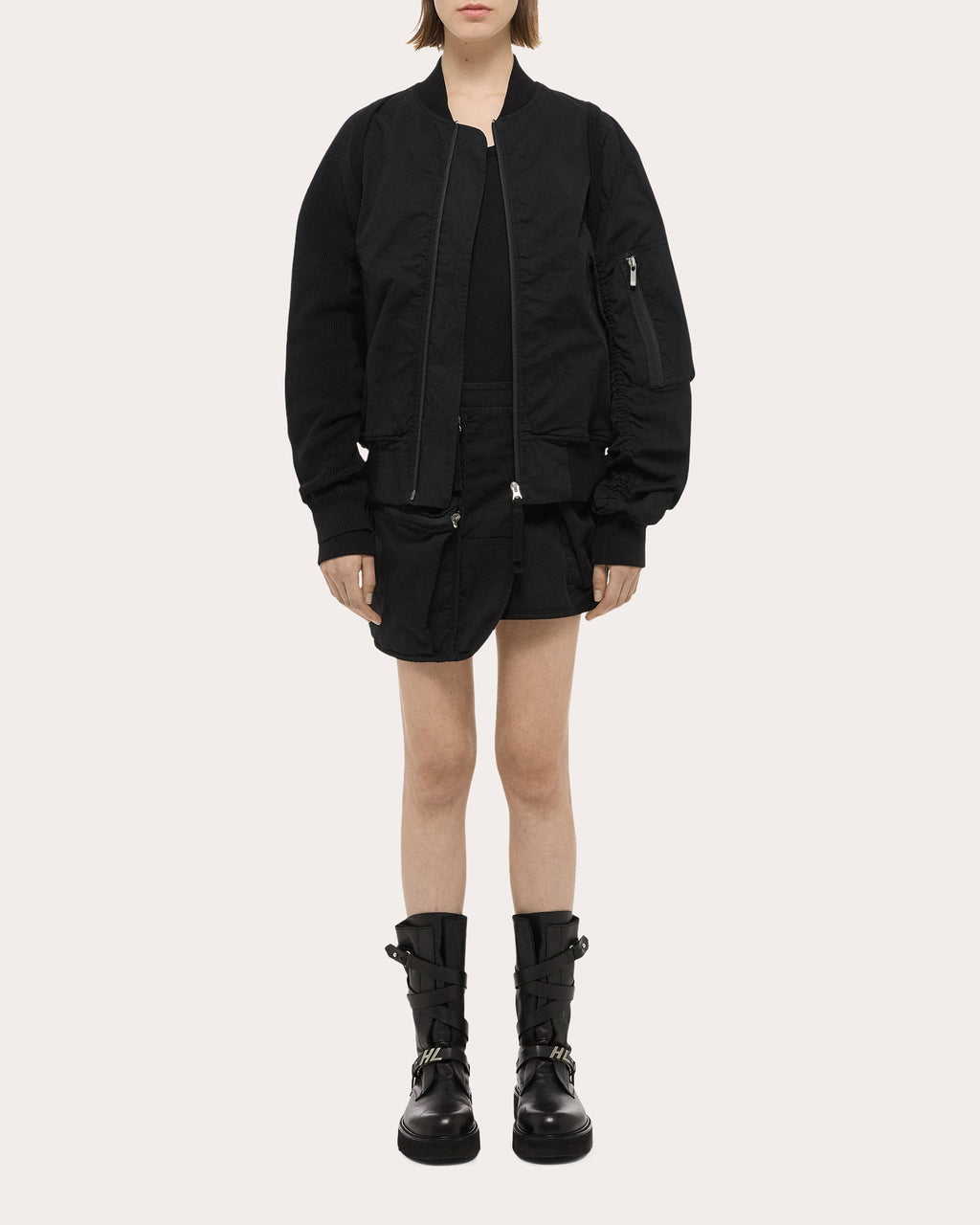 MA1 Embroidered Cotton-Twill Bomber Jacket