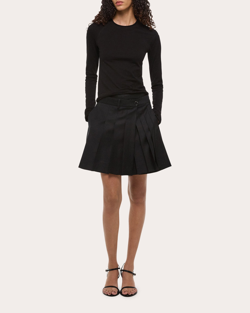Twisted Cotton Jersey Top