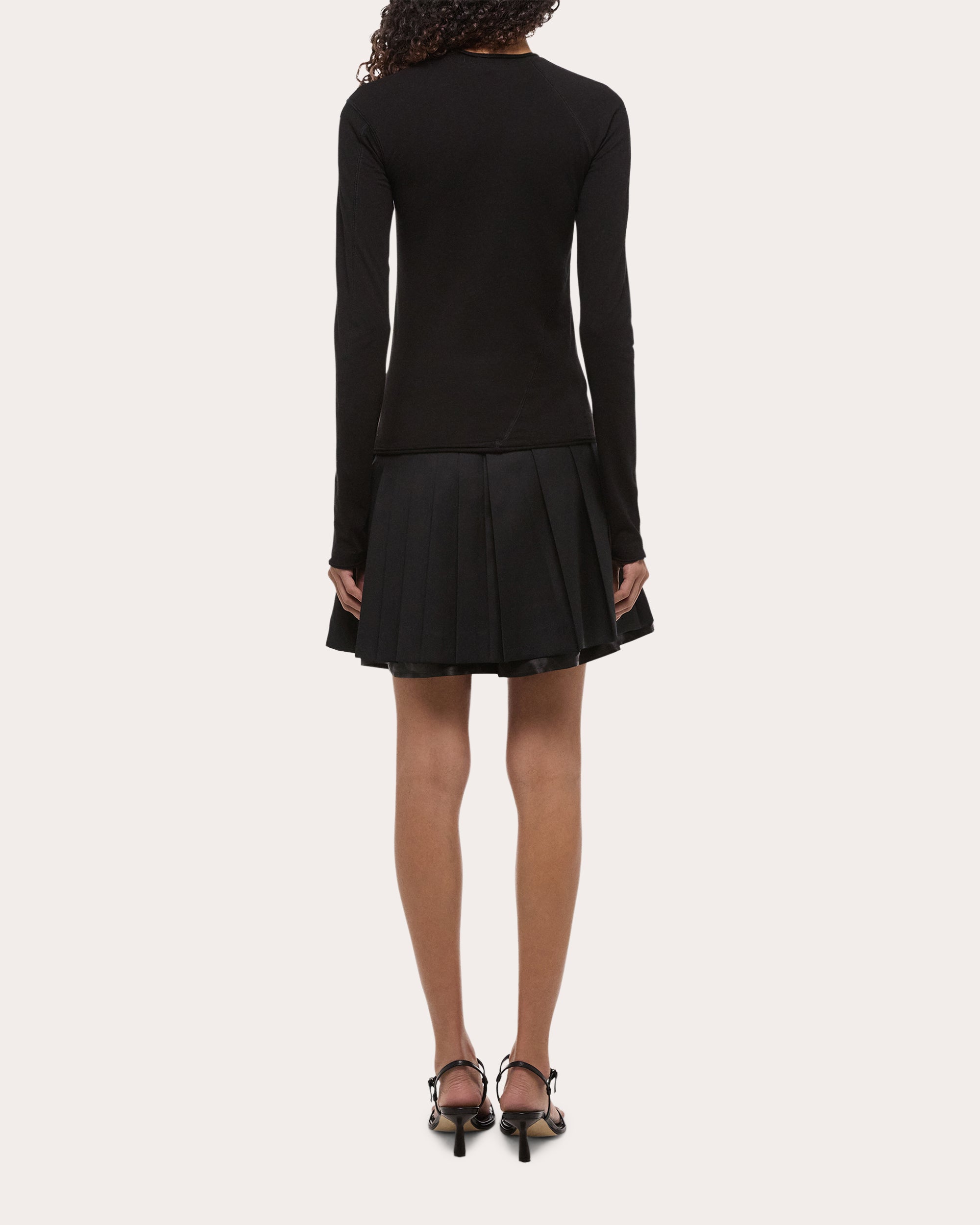 Twisted Cotton Jersey Top