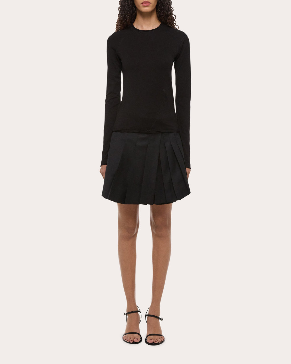 Twisted Cotton Jersey Top