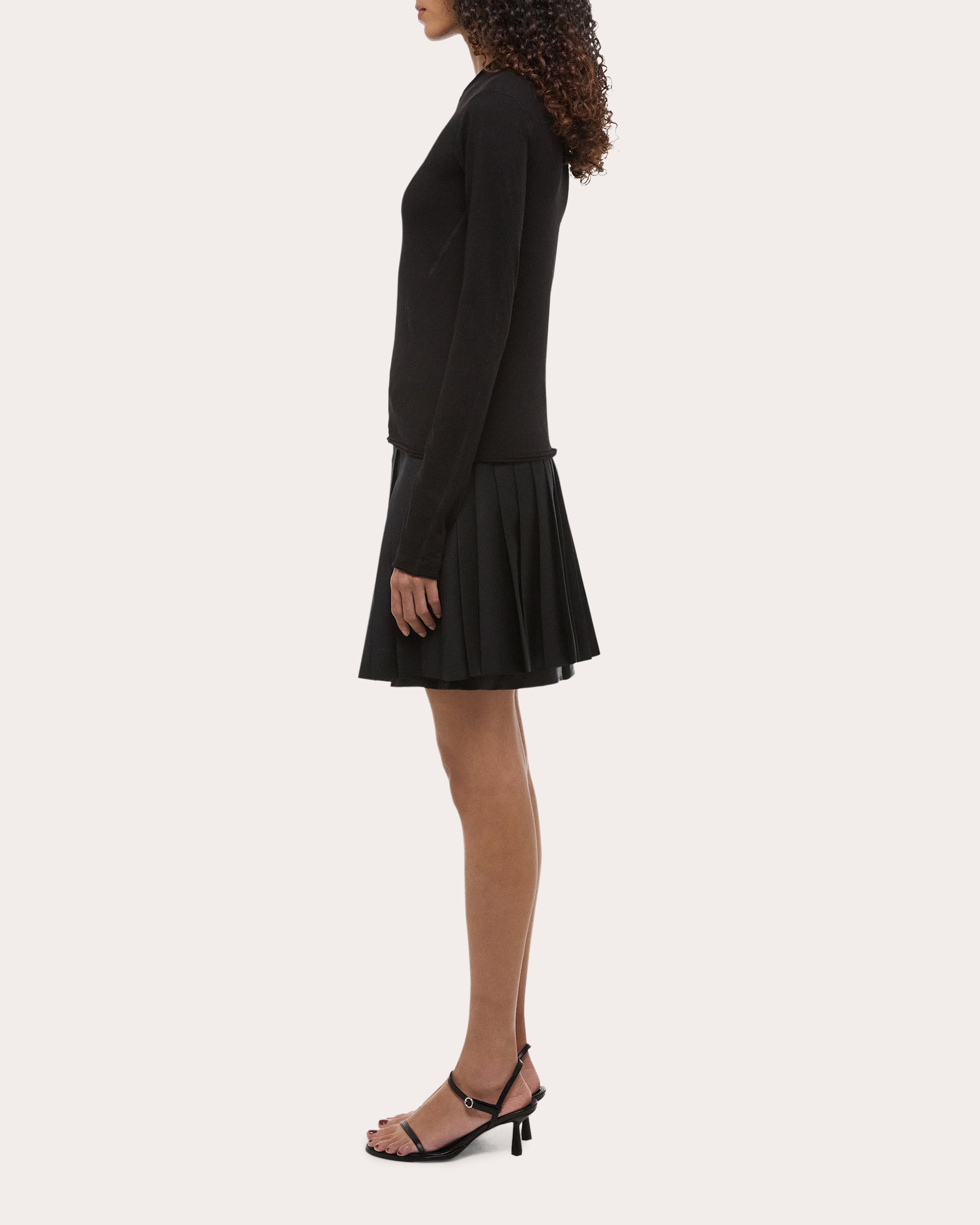 Twisted Cotton Jersey Top