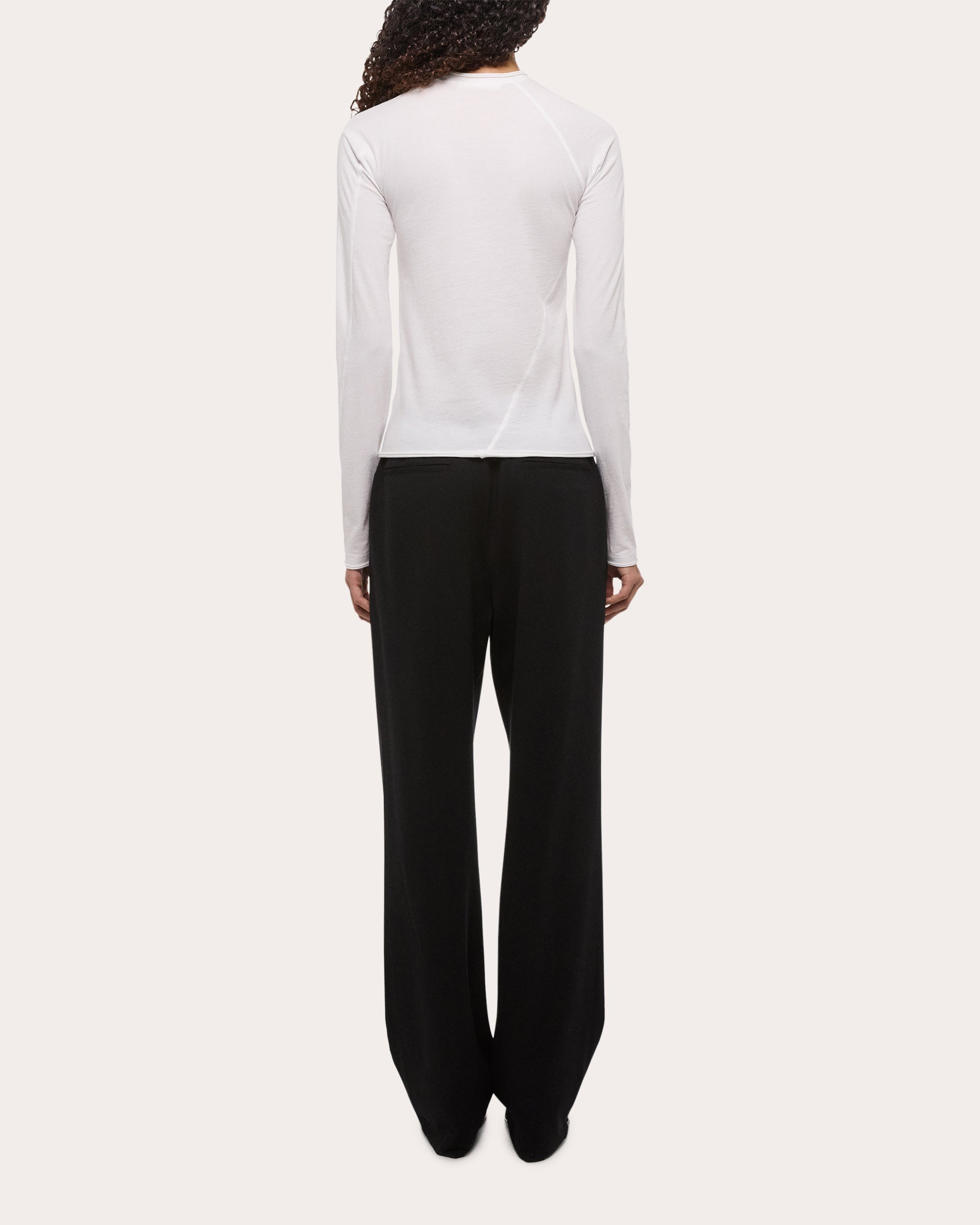 Twisted Cotton Jersey Top
