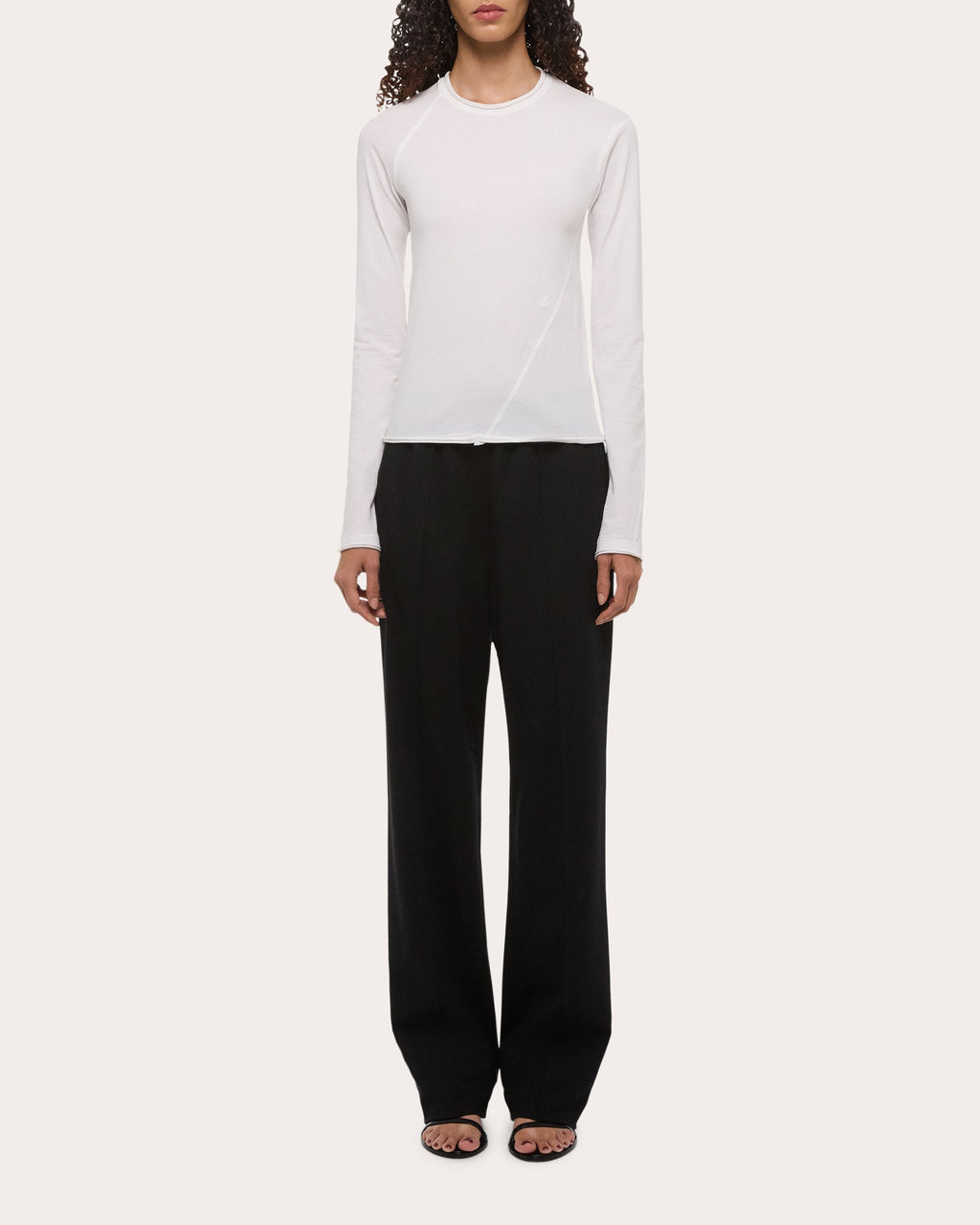 Twisted Cotton Jersey Top