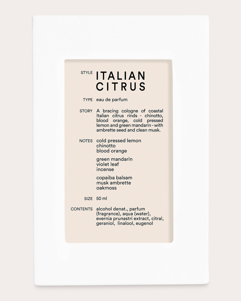 Italian Citrus Eau de Parfum 50ml