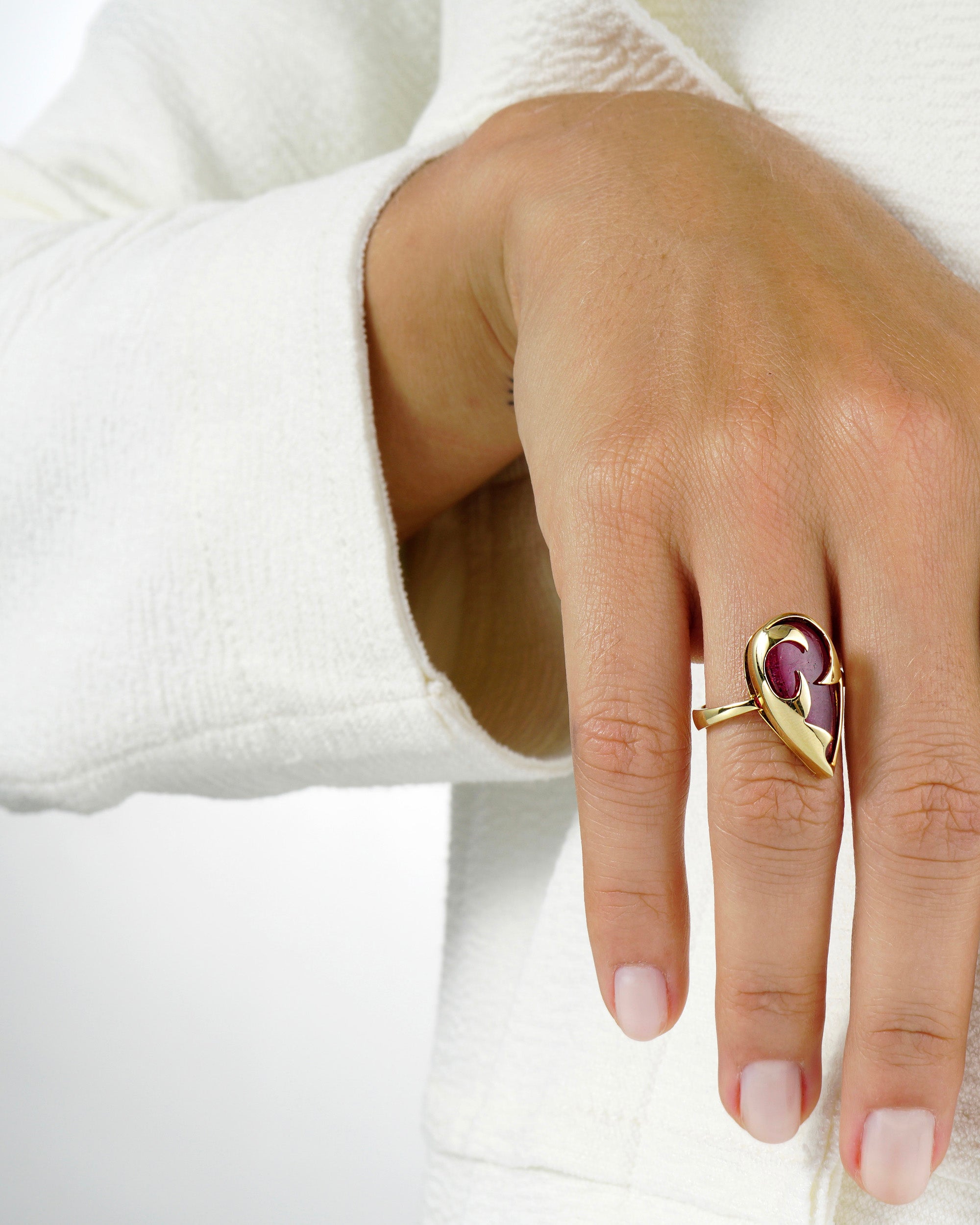Passion 18K Gold Rubellite Ring