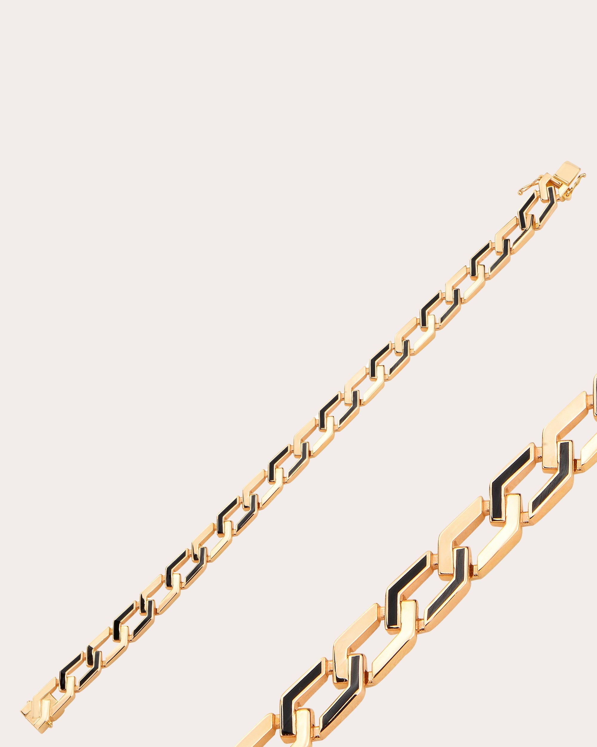 Rebel Naked 18K Gold Enamel Bracelet