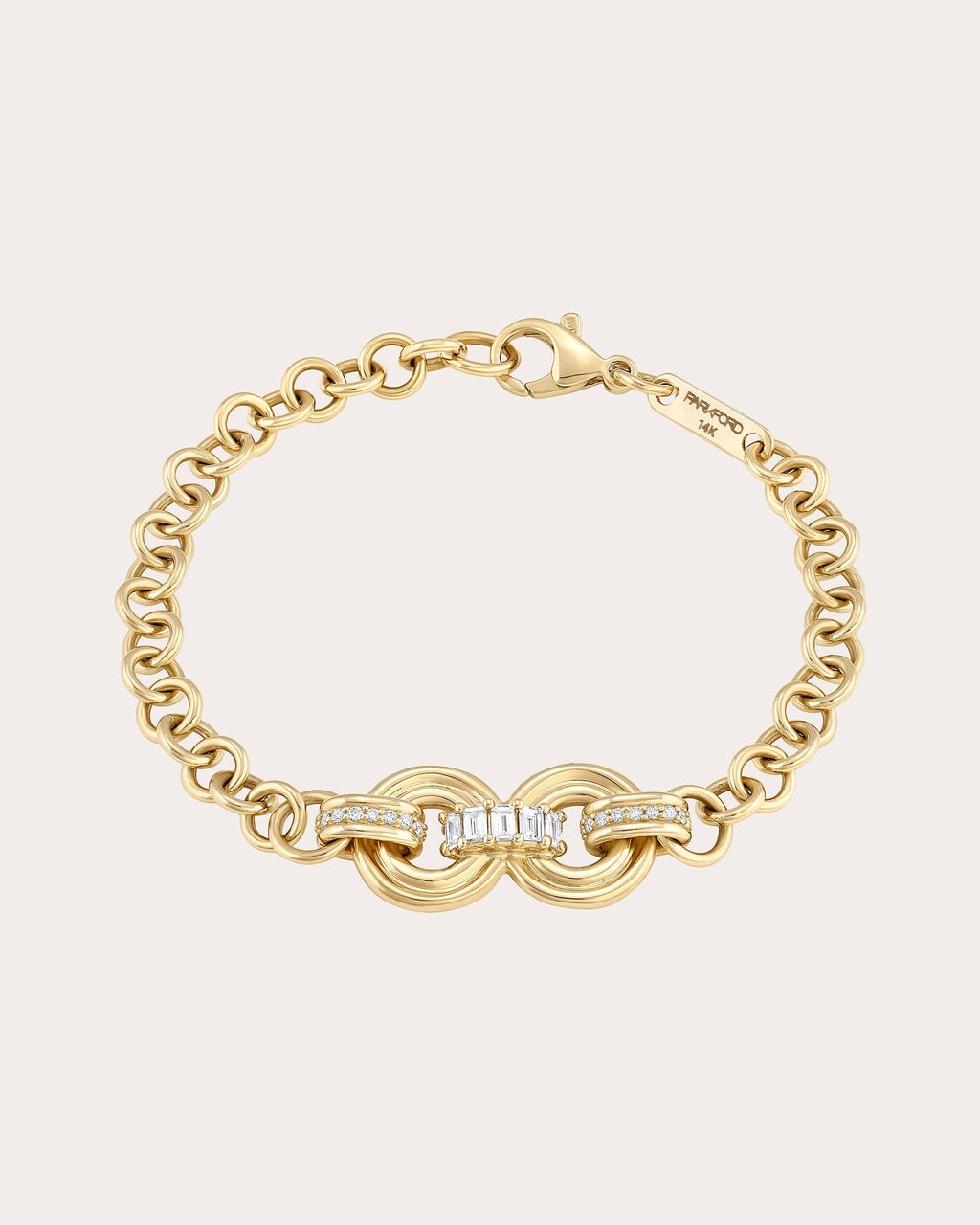 Infinite Revival 14K Gold Diamond Bracelet