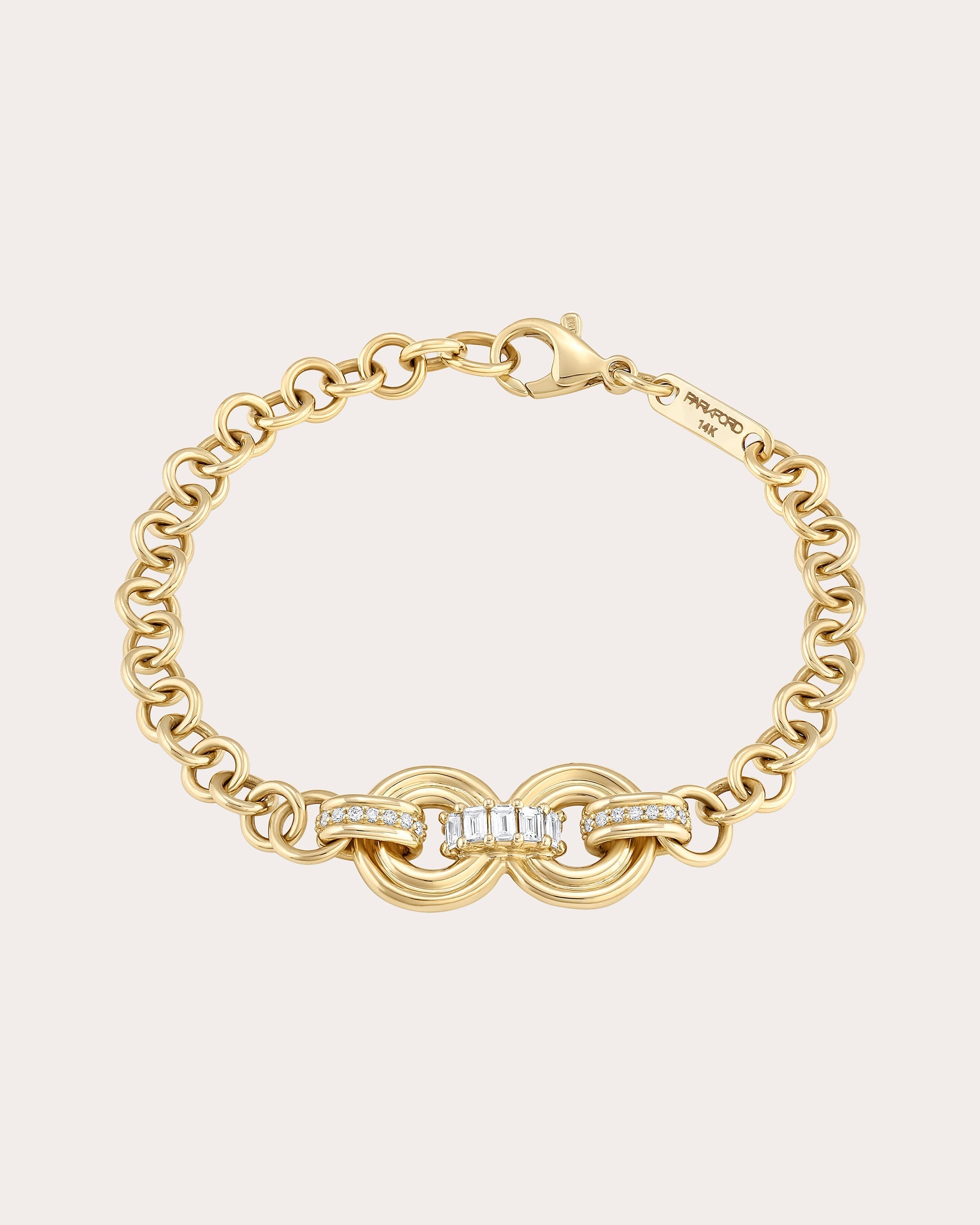 Infinite Revival 14K Gold Diamond Bracelet