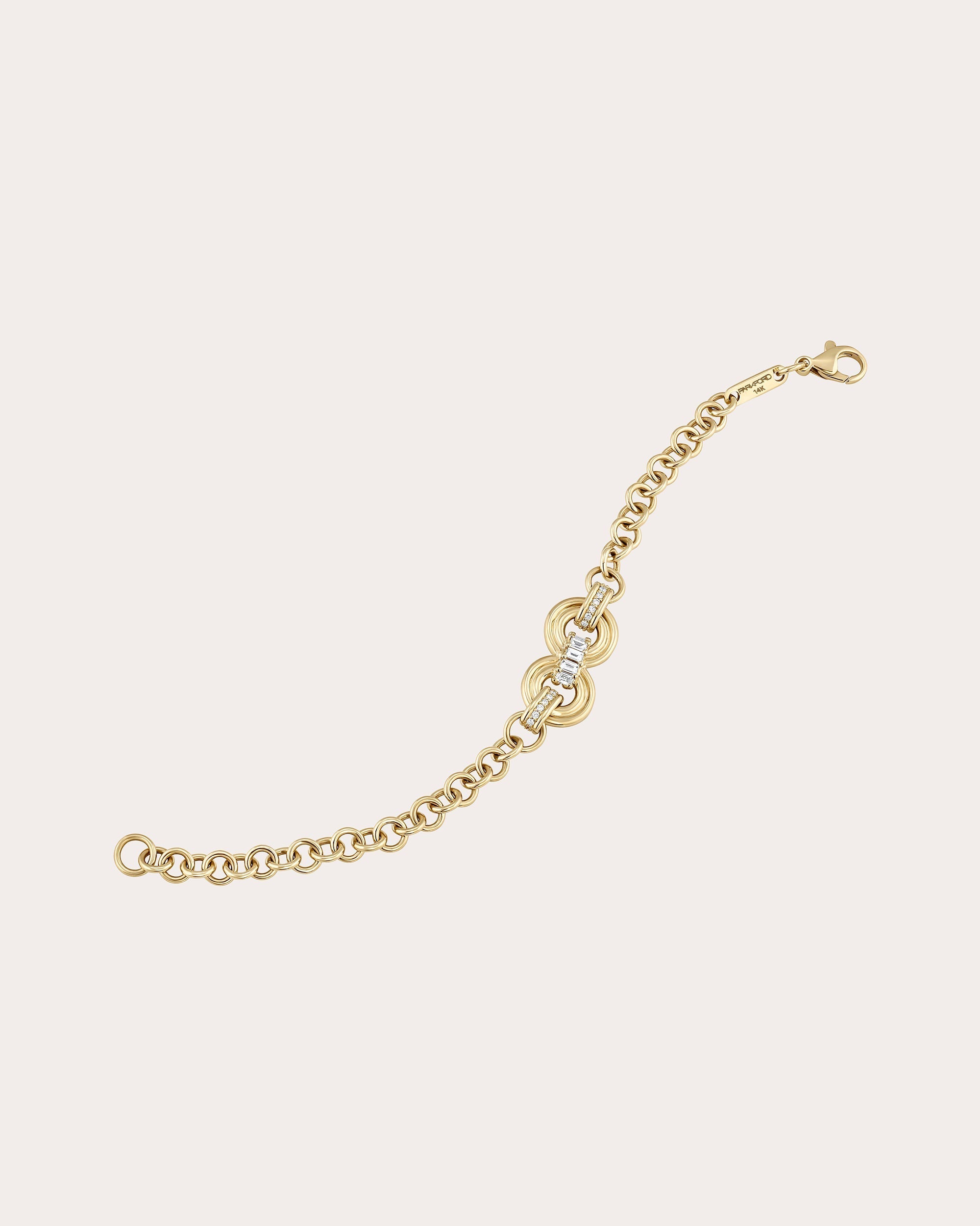 Infinite Revival 14K Gold Diamond Bracelet