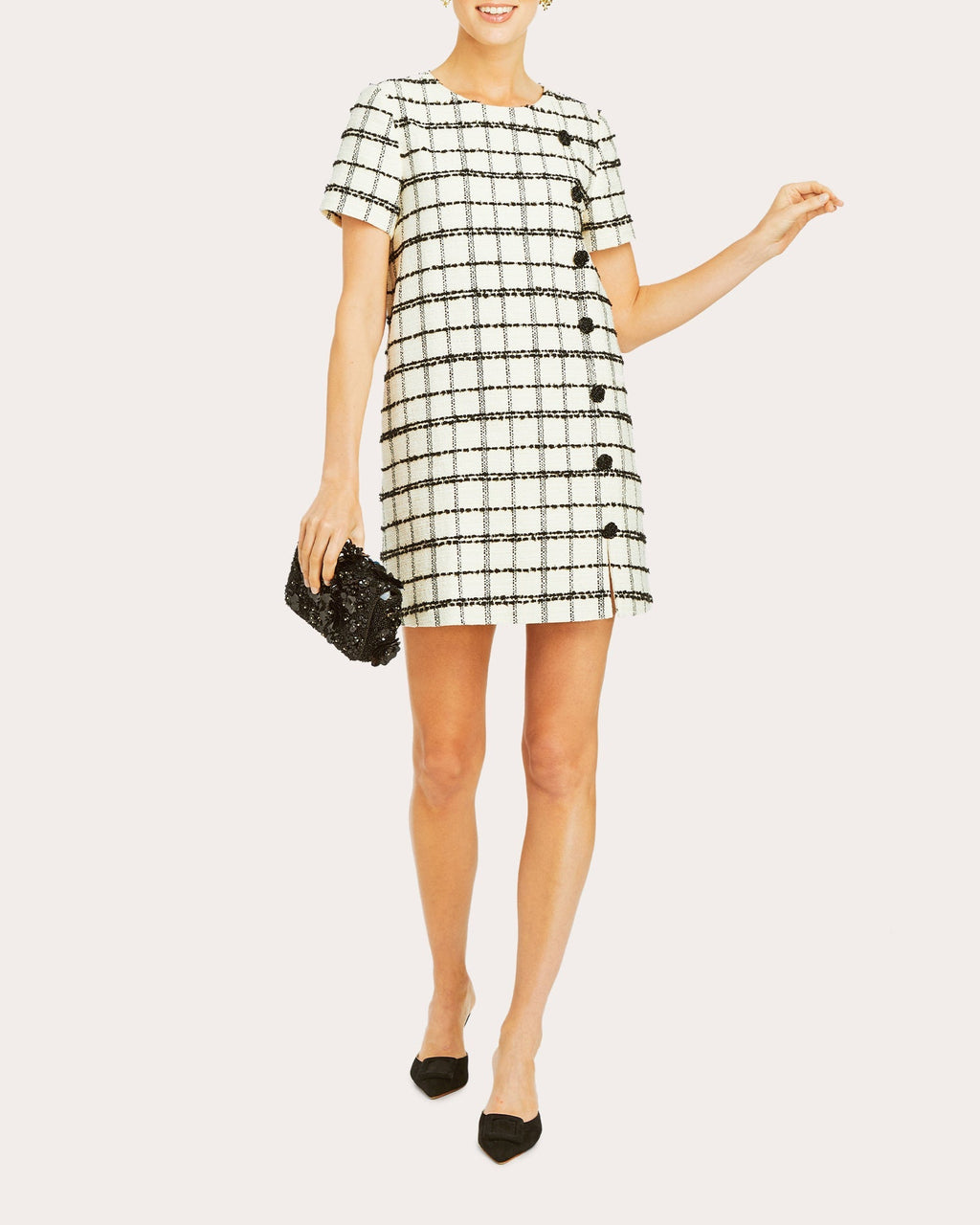 Isolde Tweed Mini Dress
