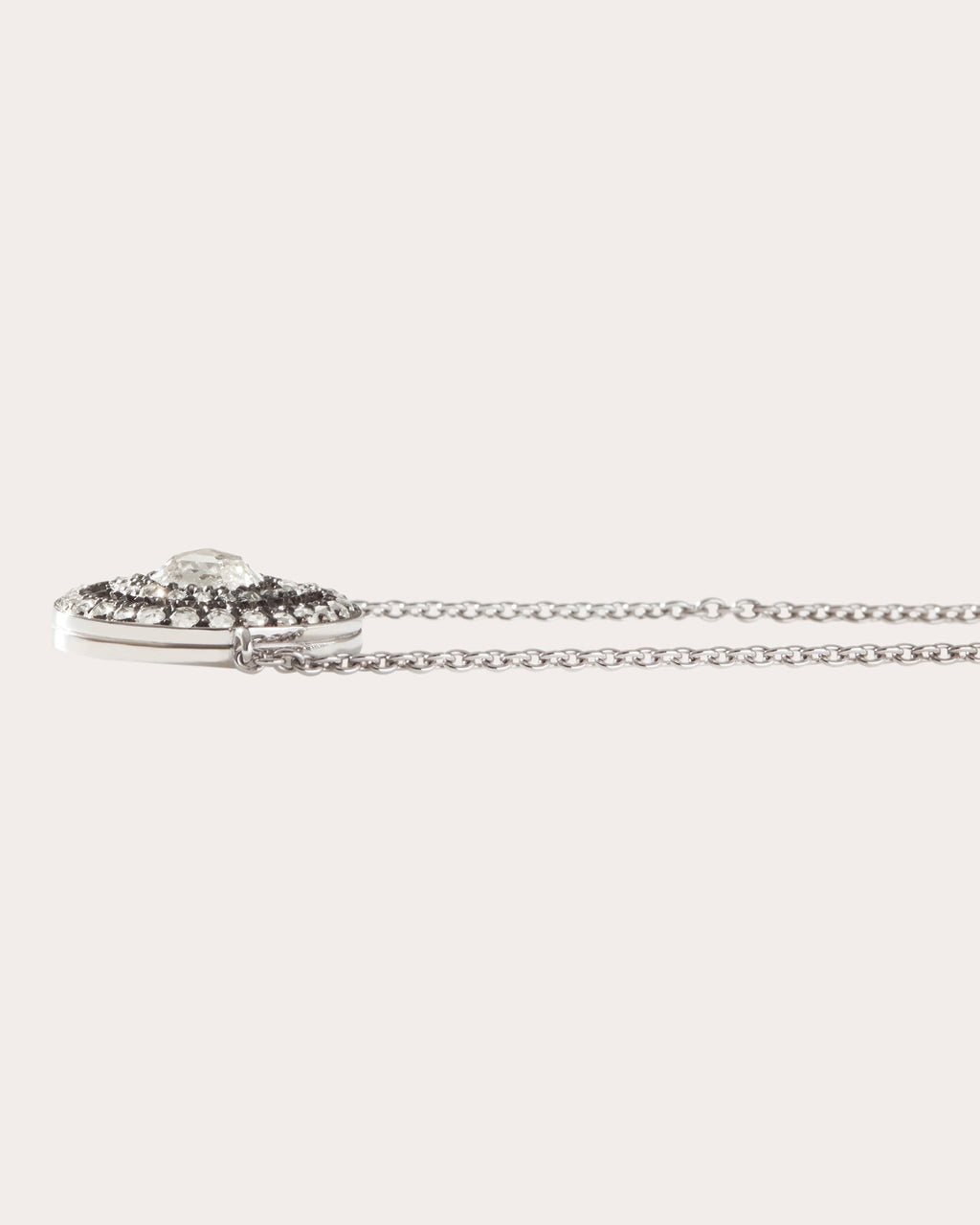 18K Gold Lab-Grown Diamond Double Halo Bracelet