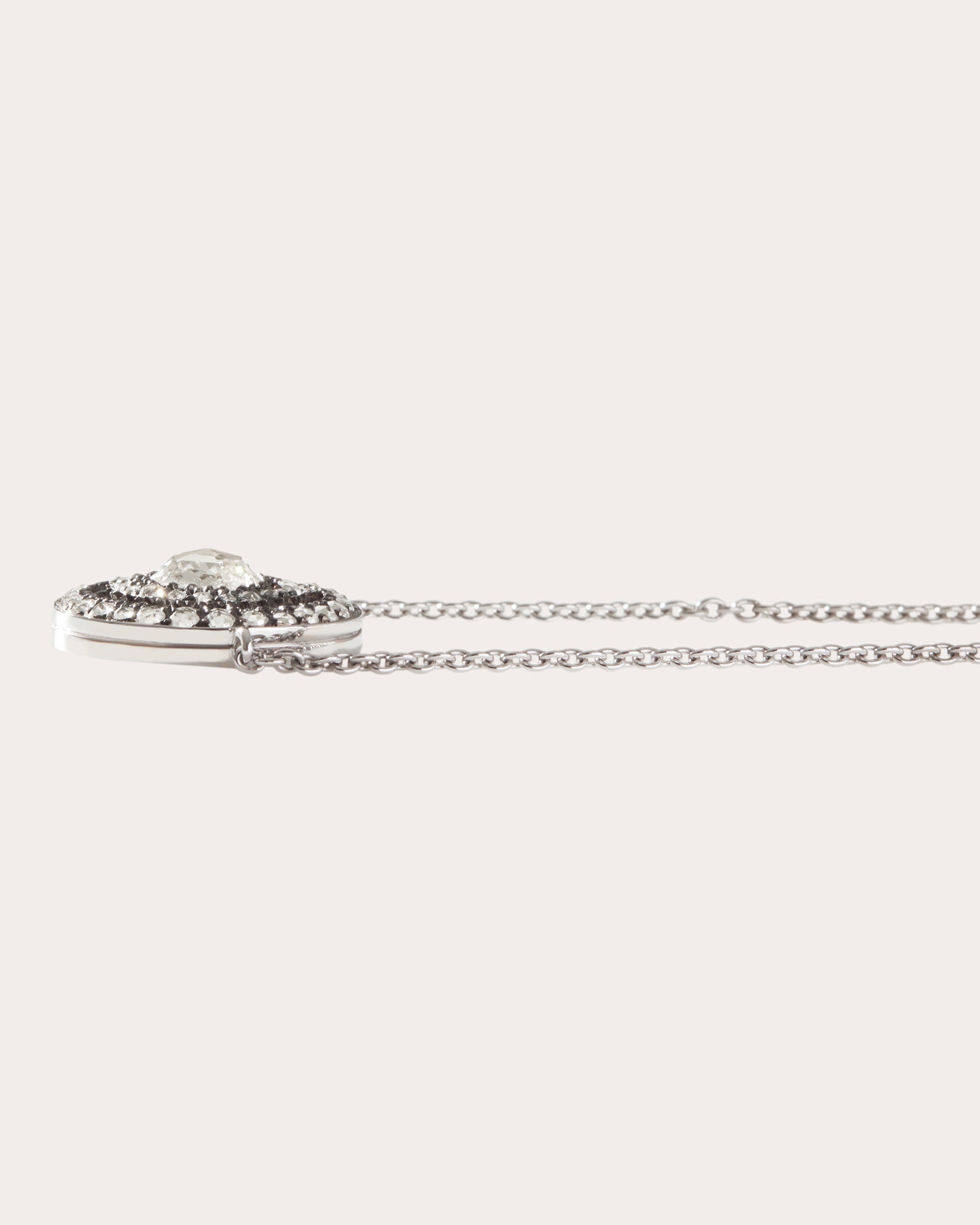 18K Gold Lab-Grown Diamond Double Halo Bracelet