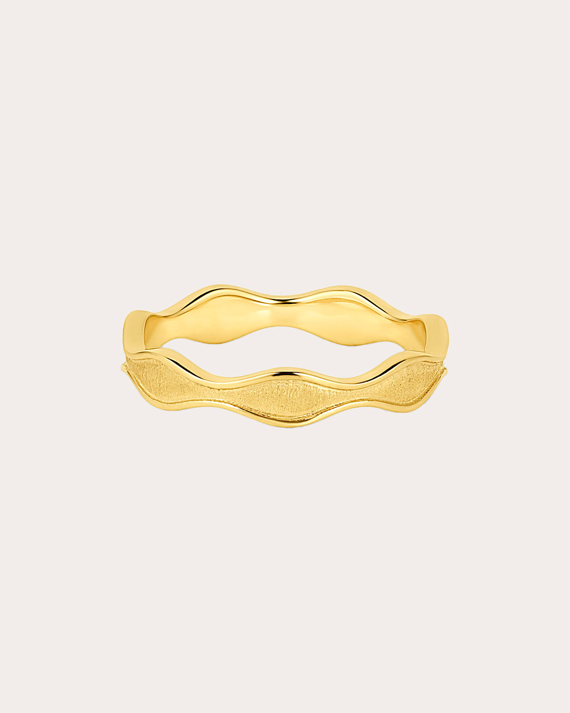 So Wavy 18K Gold Ring
