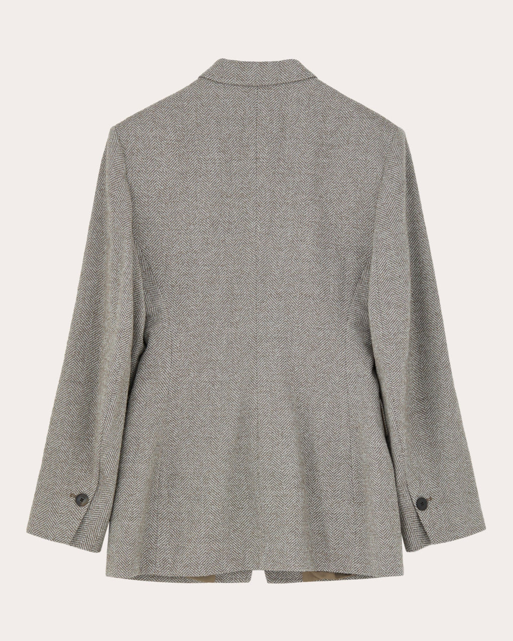Joam Herringbone Wool-Blend Blazer