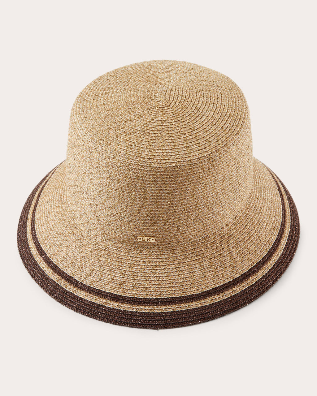 Jonah Stripe-Trimmed Woven Toyo Bucket Hat