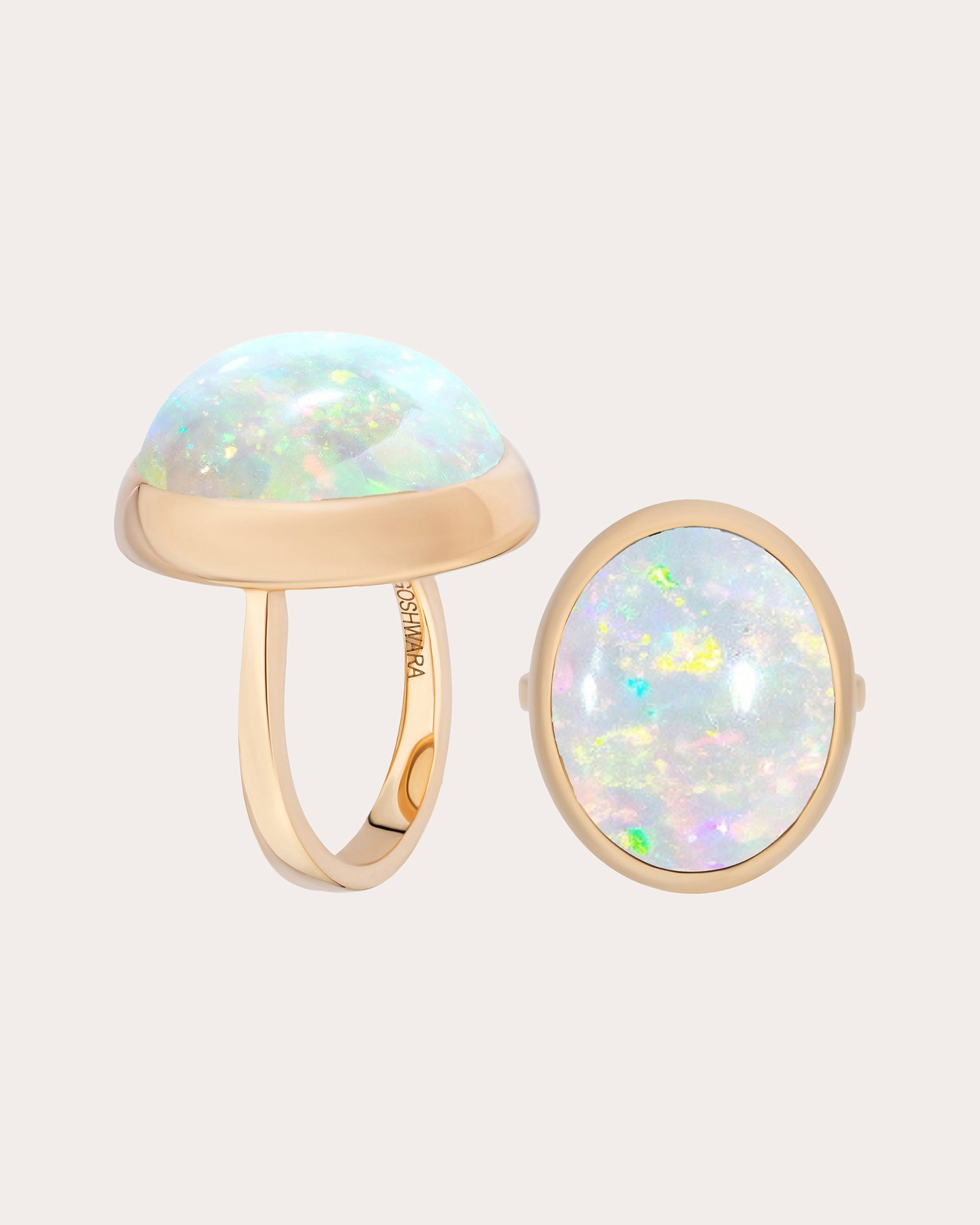 G-One 18K Gold Opal Ring