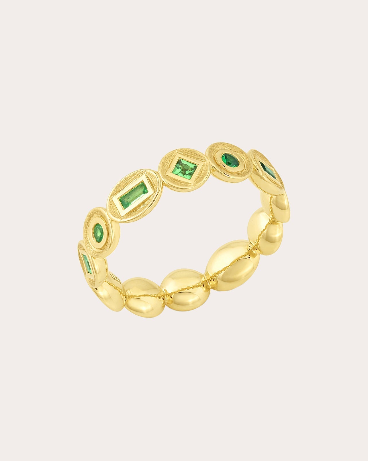 Stardust 18K Gold Tsavorite Ring