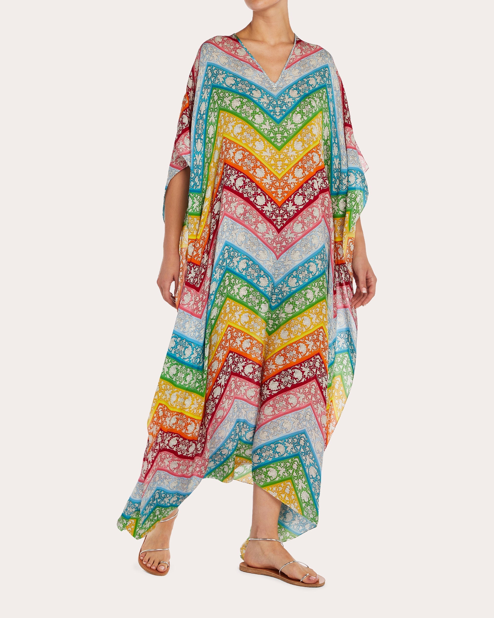Naxos Silk Georgette Kaftan
