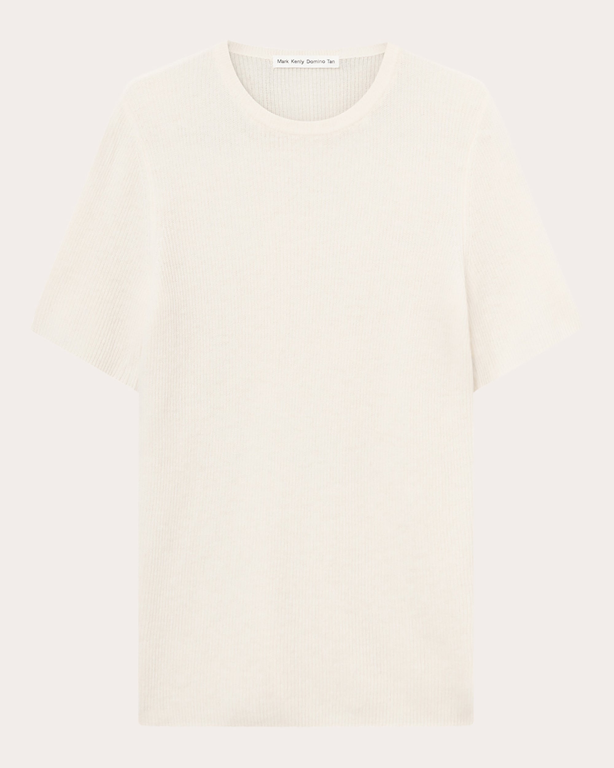 Kamala Ribbed Cashmere T-Shirt