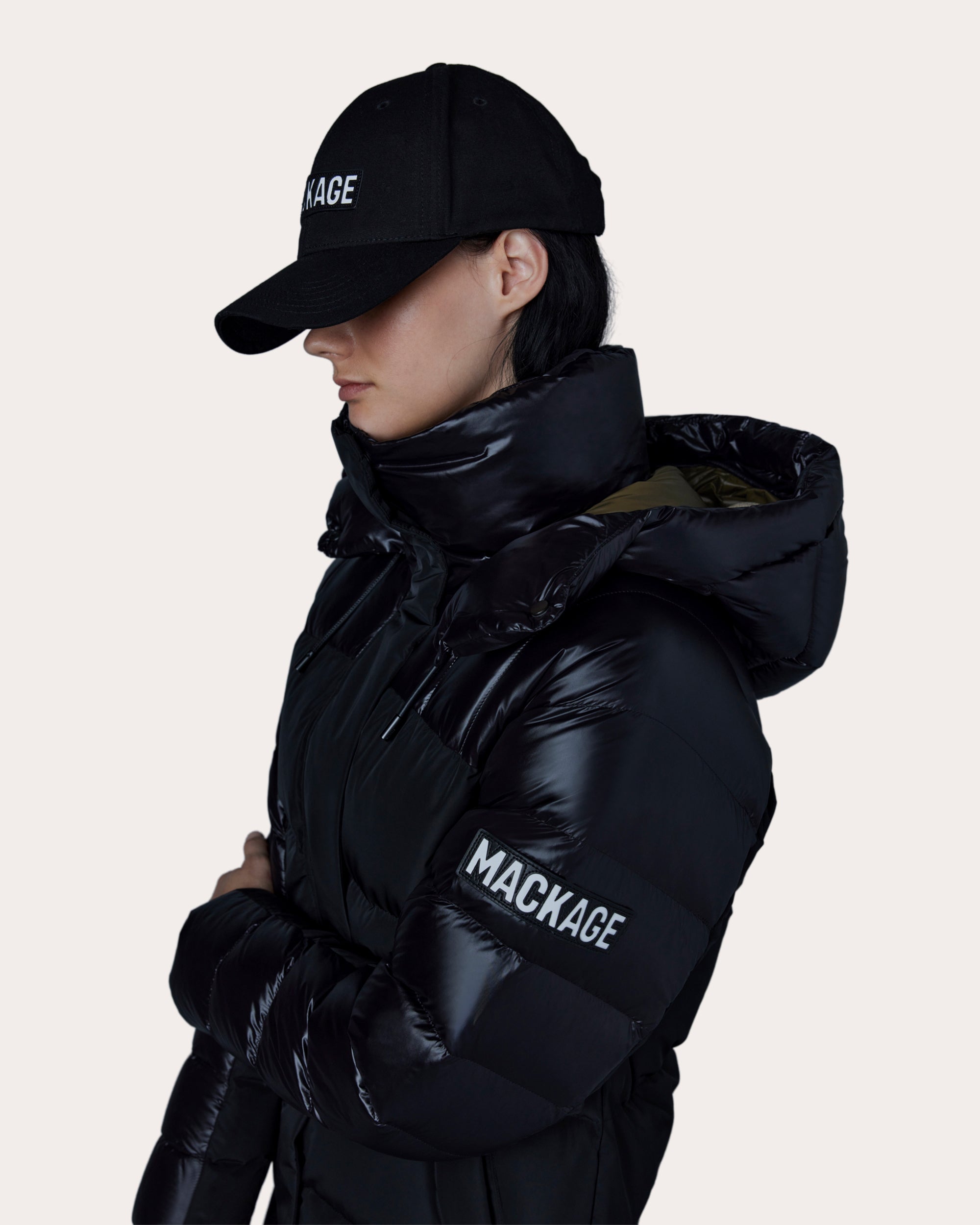 Kaz Mixed-Media Down Jacket