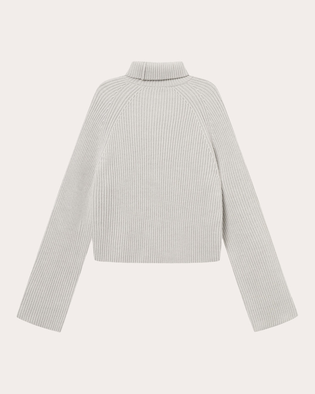 Kornelle Ribbed Wool Turtleneck Sweater