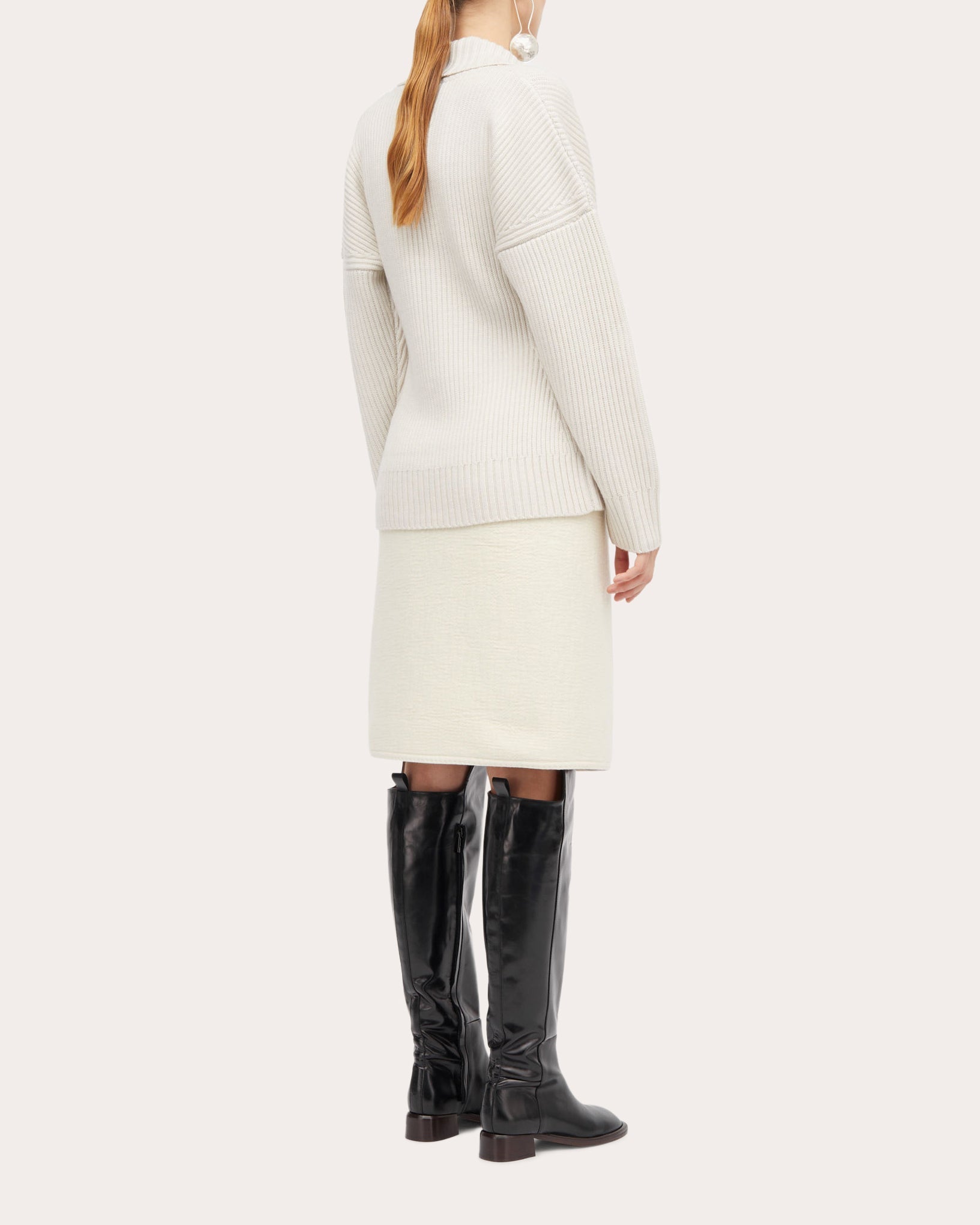 Katsu Ribbed Wool Cardigan